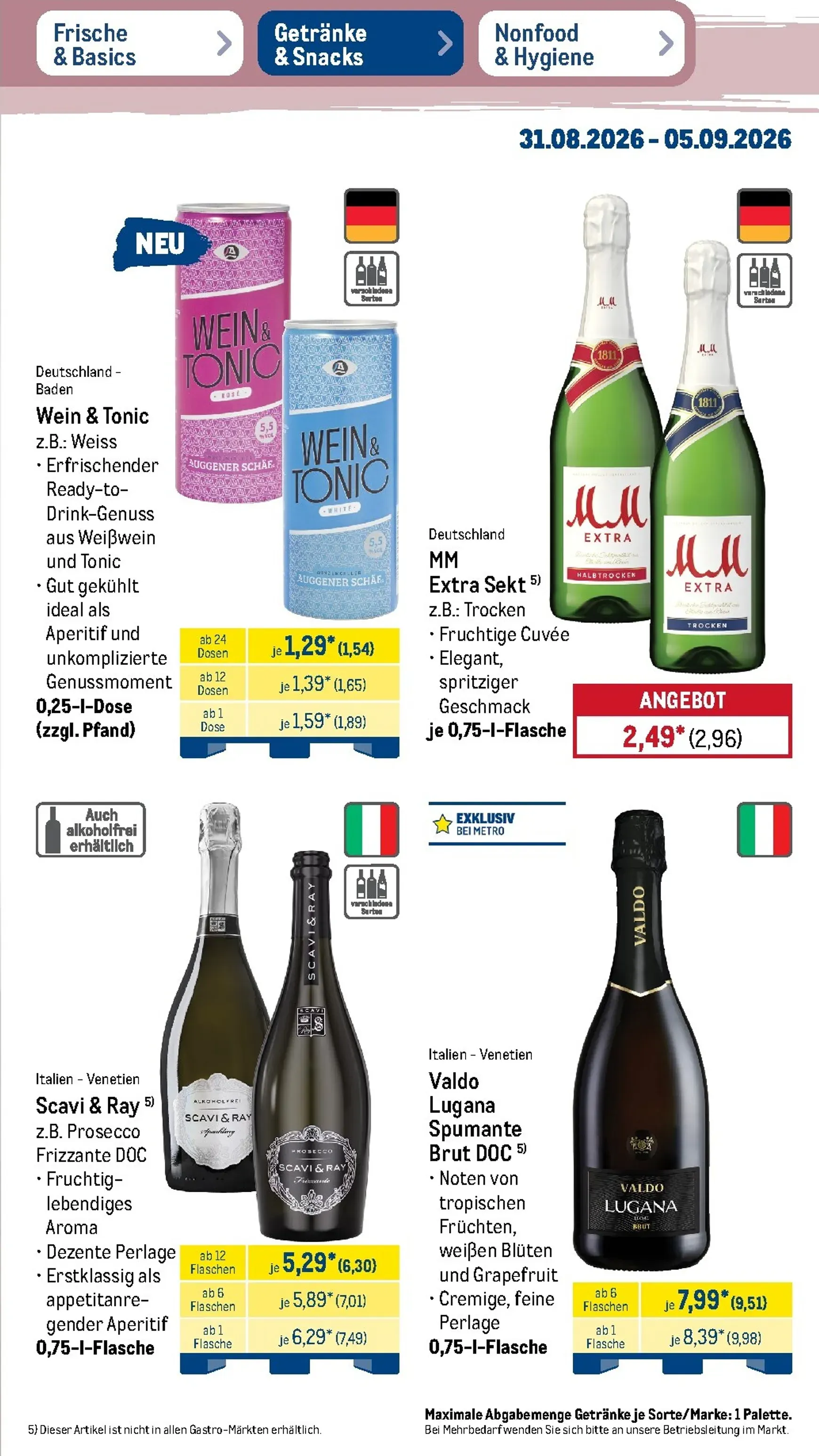 Metro - NonFood Prospekt – von Montag 31.08.2026 bis Samstag 05.09.2026 von 31. August bis 5. September 2026 - Prospekt seite 33