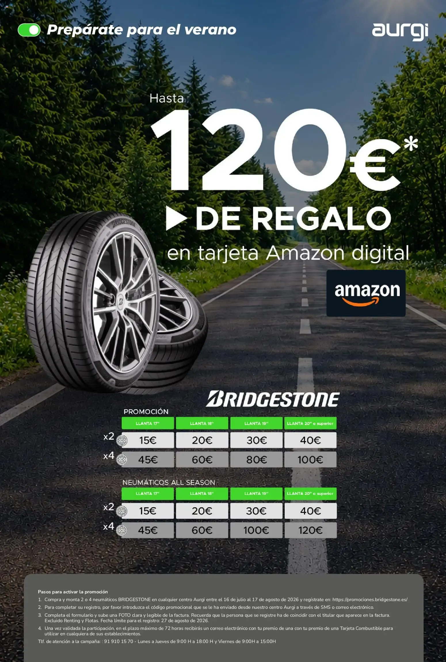 Catálogo de Aurgi - Prepárate para el verano: Hasta 30% DTO. en neumáticos CEAT 16 de julio al 17 de agosto 2026 - Página 2