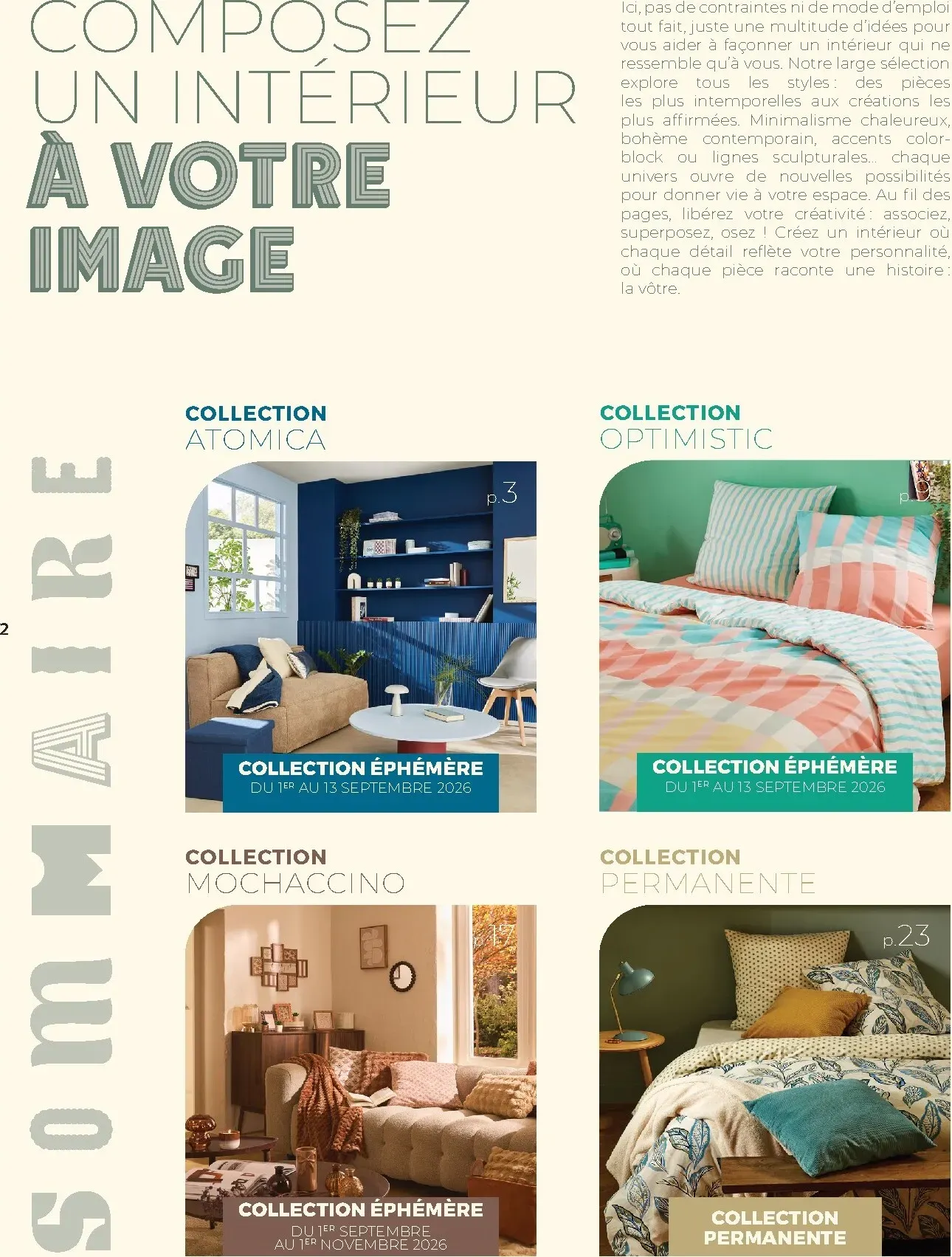 Current Auchan - Inspiration déco leaflet valid from du mardi 01/09/2026 to du dimanche 01/11/2026 du 1 septembre au 1 novembre 2026 - Catalogue page 2