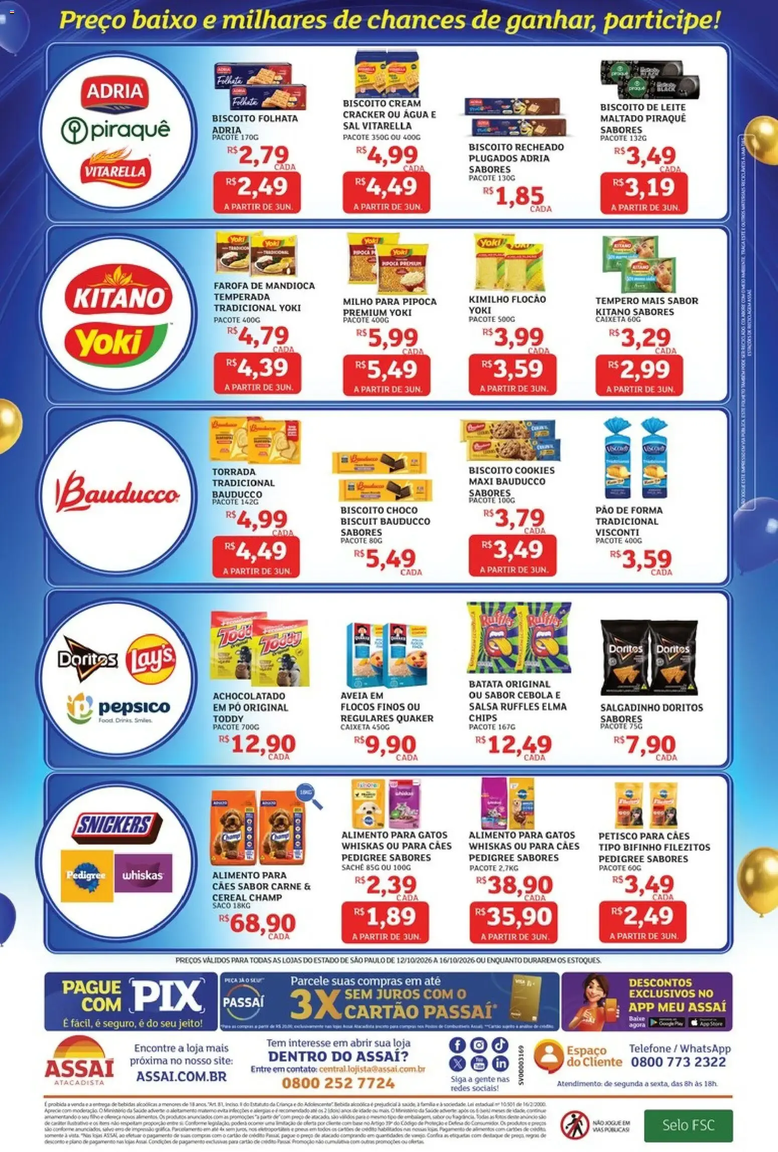 Encarte de Assaí Atacadista ofertas de 12/10/2026 | Promoções Online 12 de outubro até 16 de outubro 2026 - Pagina 4