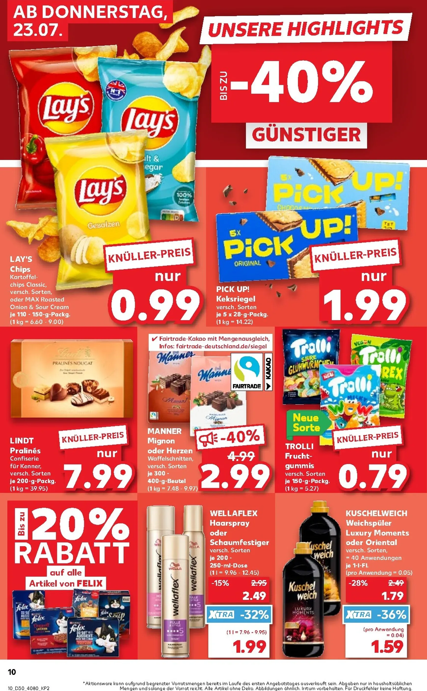 Kaufland Prospekt nächste Woche – von Donnerstag 23.07.2026 bis Mittwoch 29.07.2026 von 23. Juli bis 29. Juli 2026 - Prospekt seite 11