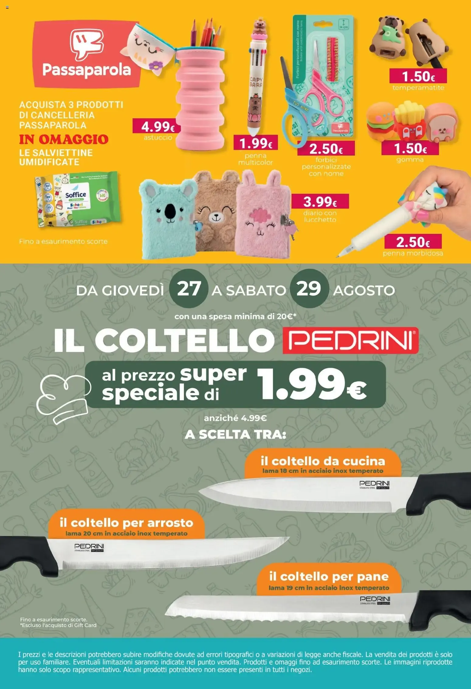 Anteprima Volantino Tigotà per 01/08/2026 - 31/08/2026 - Agosto 2026 da 1 agosto a 31 agosto di 2026 - Pagina del volantino 20