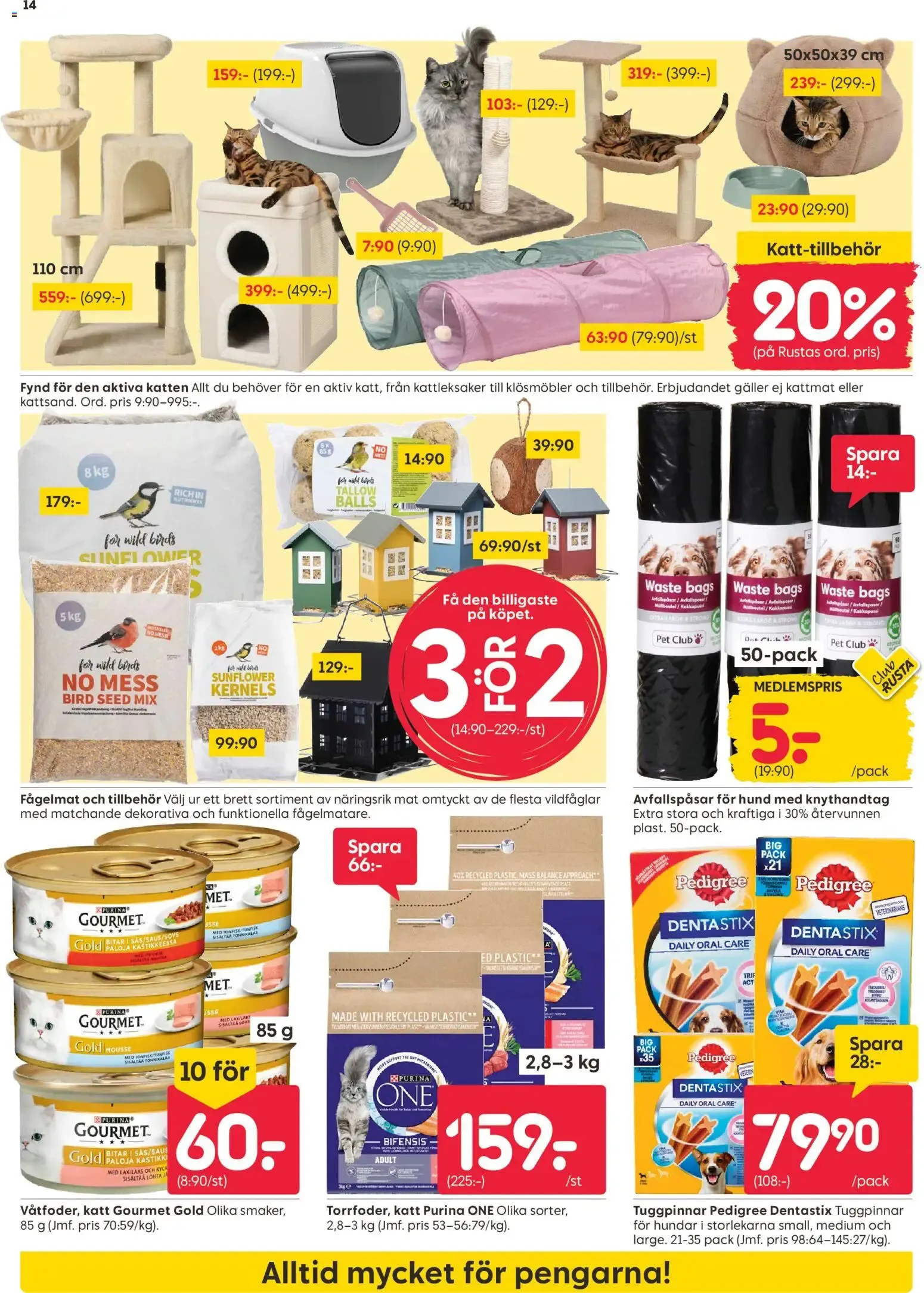 Rusta erbjudanden från 21/09/2026 - 27/09/2026 > Reklamblad nuvarande rabatter från 21 september till 27 september 2026 - Reklamblad sidor 14