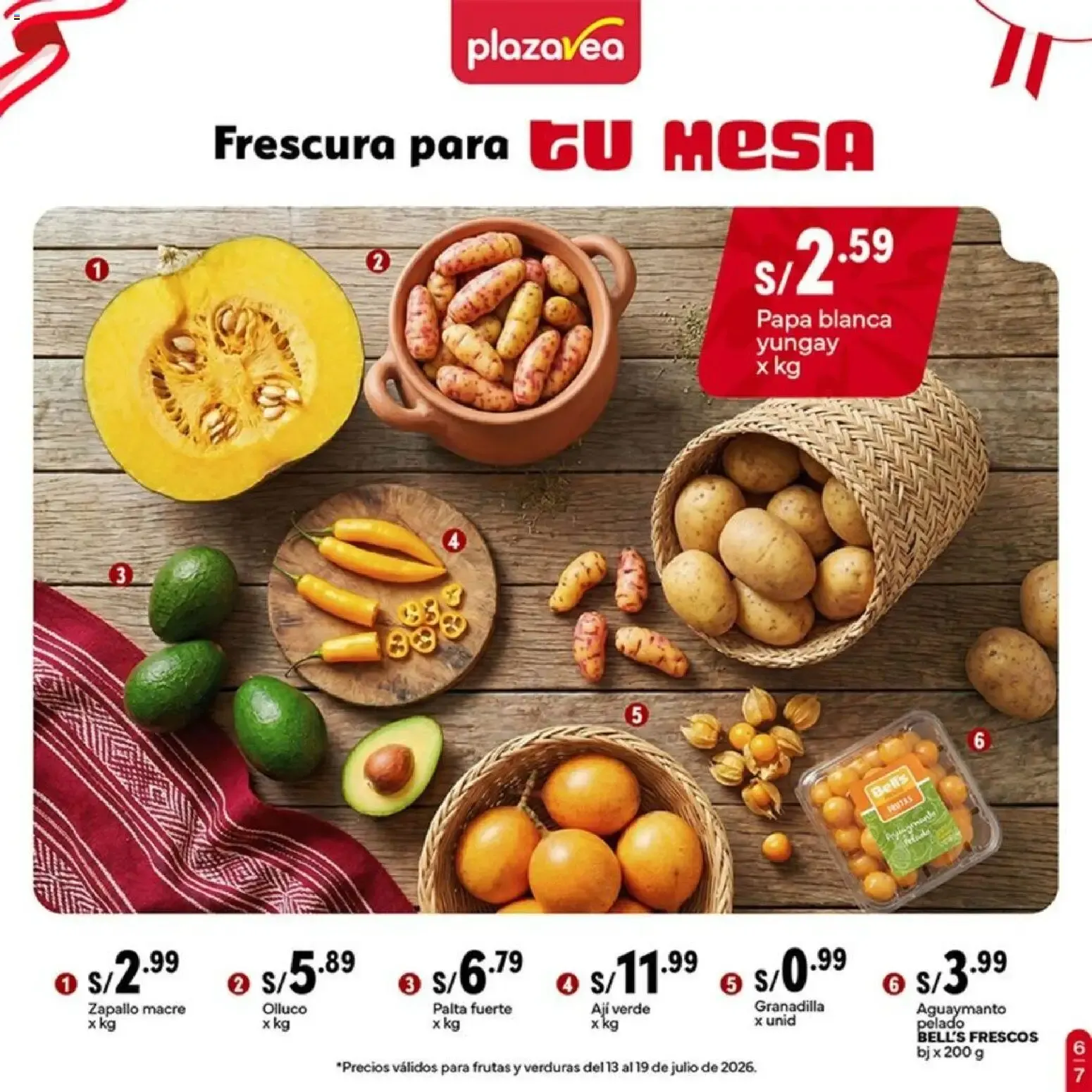Catalogo de Catálogo Plaza Vea - Especial Fiestas Patrias online del 13/07/2026 13 de julio al 31 de julio 2026 - Pag 7