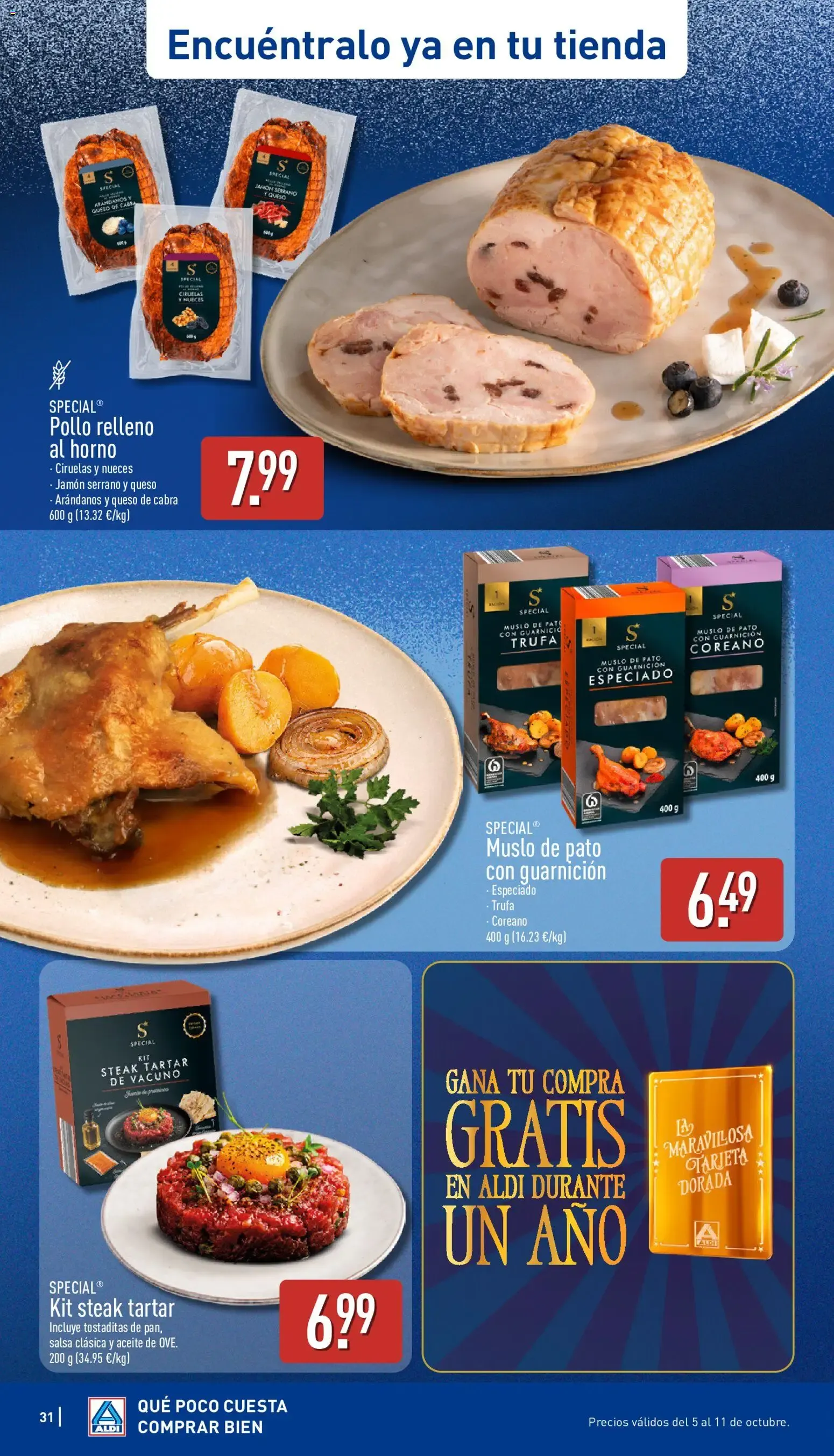 Catálogo de Aldi Special Calidad Gourmet al mejor precio 5 de octubre al 31 de diciembre 2026 - Página 31