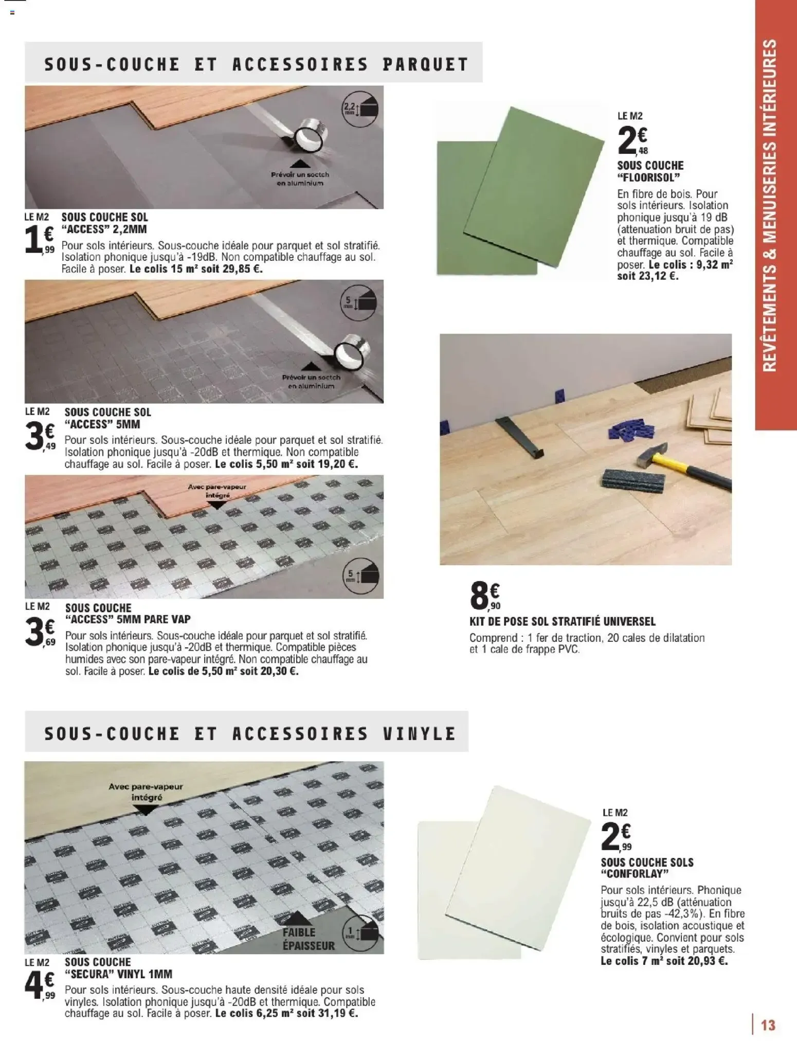 Brico E.Leclerc - Guide aménagement intérieur à partir du 06/01/2026 - promo en ligne du 6 janvier au 7 février 2026 - Catalogue page 13