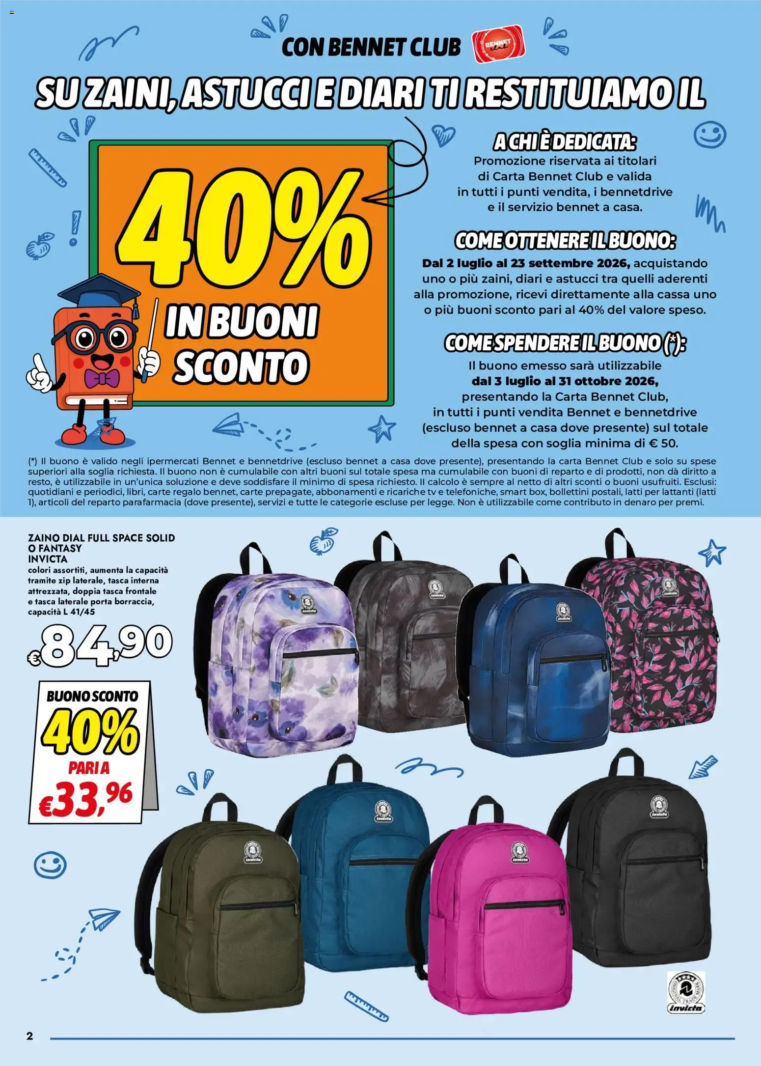 TUTTO PRONTO PER LA SCUOLA da 30 luglio a 16 settembre di 2026 - Pagina del volantino 2
