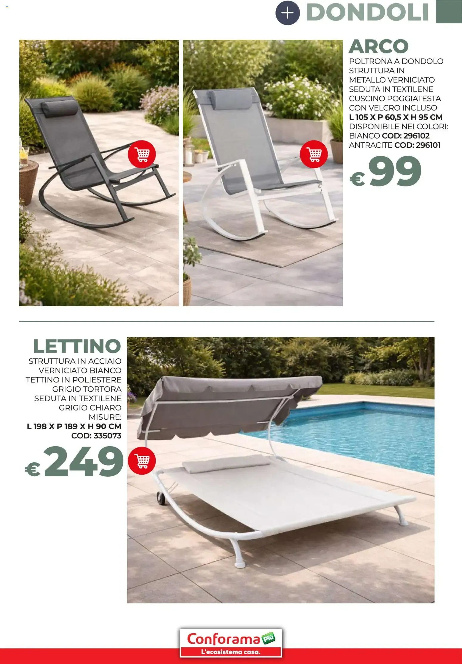 Conforama Collezione Arredo Giardino da 19 marzo a 30 settembre di 2026 - Pagina del volantino 17