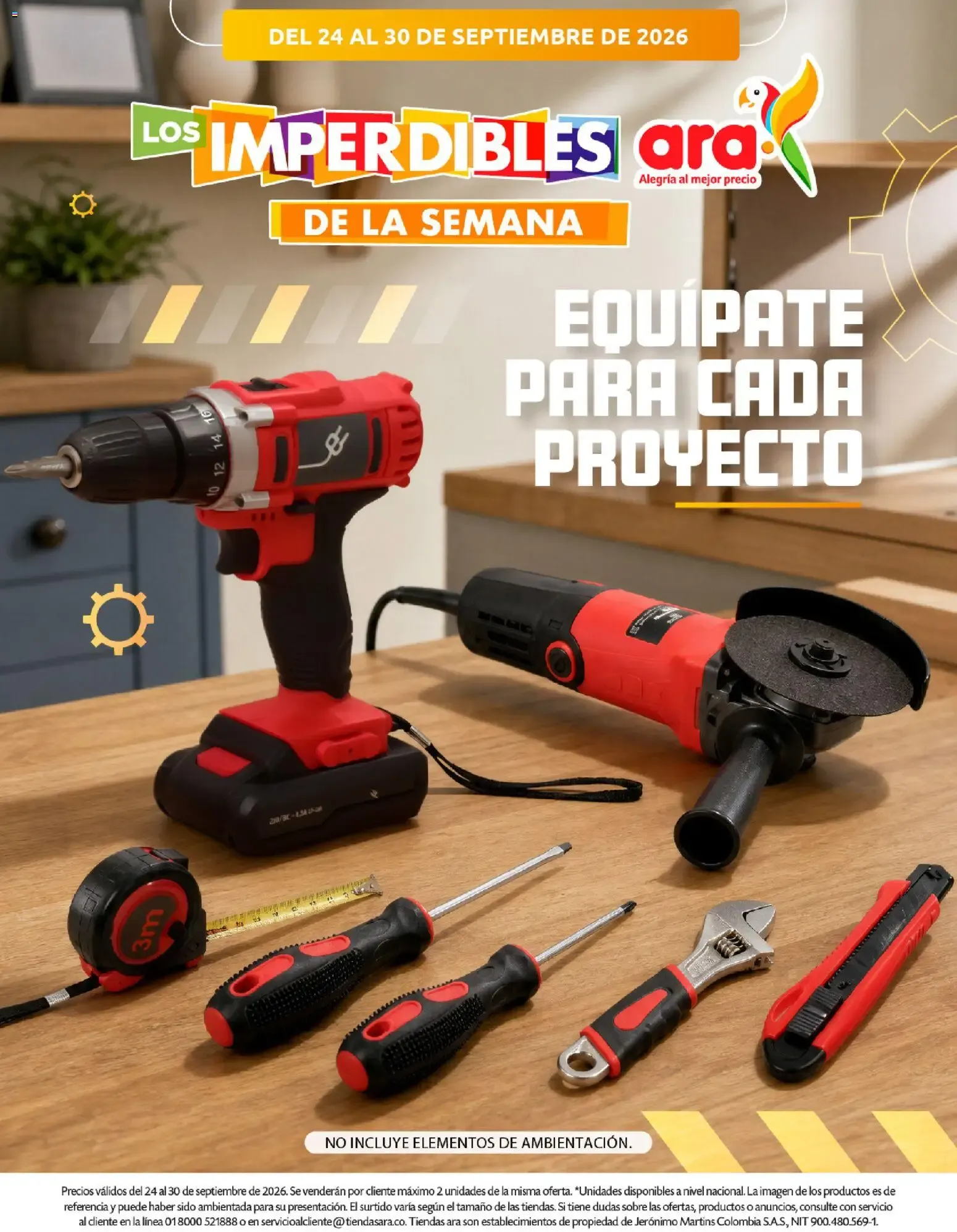 Catalogo de Ara catálogo Los Imperdibles de la semana desde el 24/09/2026 > Revistas Septiembre 24 de septiembre al 30 de septiembre 2026 - Pag 1