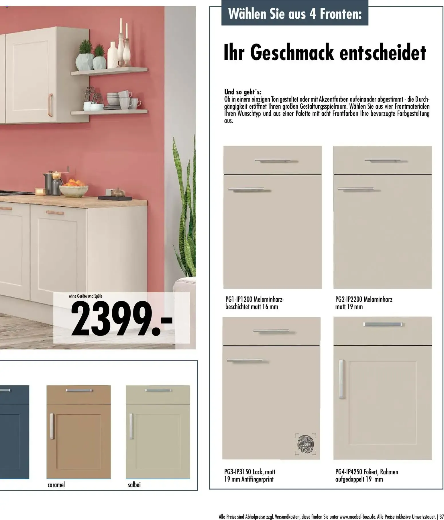 SB Möbel Boss Küchenkatalog 2026 (ab 09.04.2026) zum Blättern von 9. April bis 30. November 2026 - Prospekt seite 31