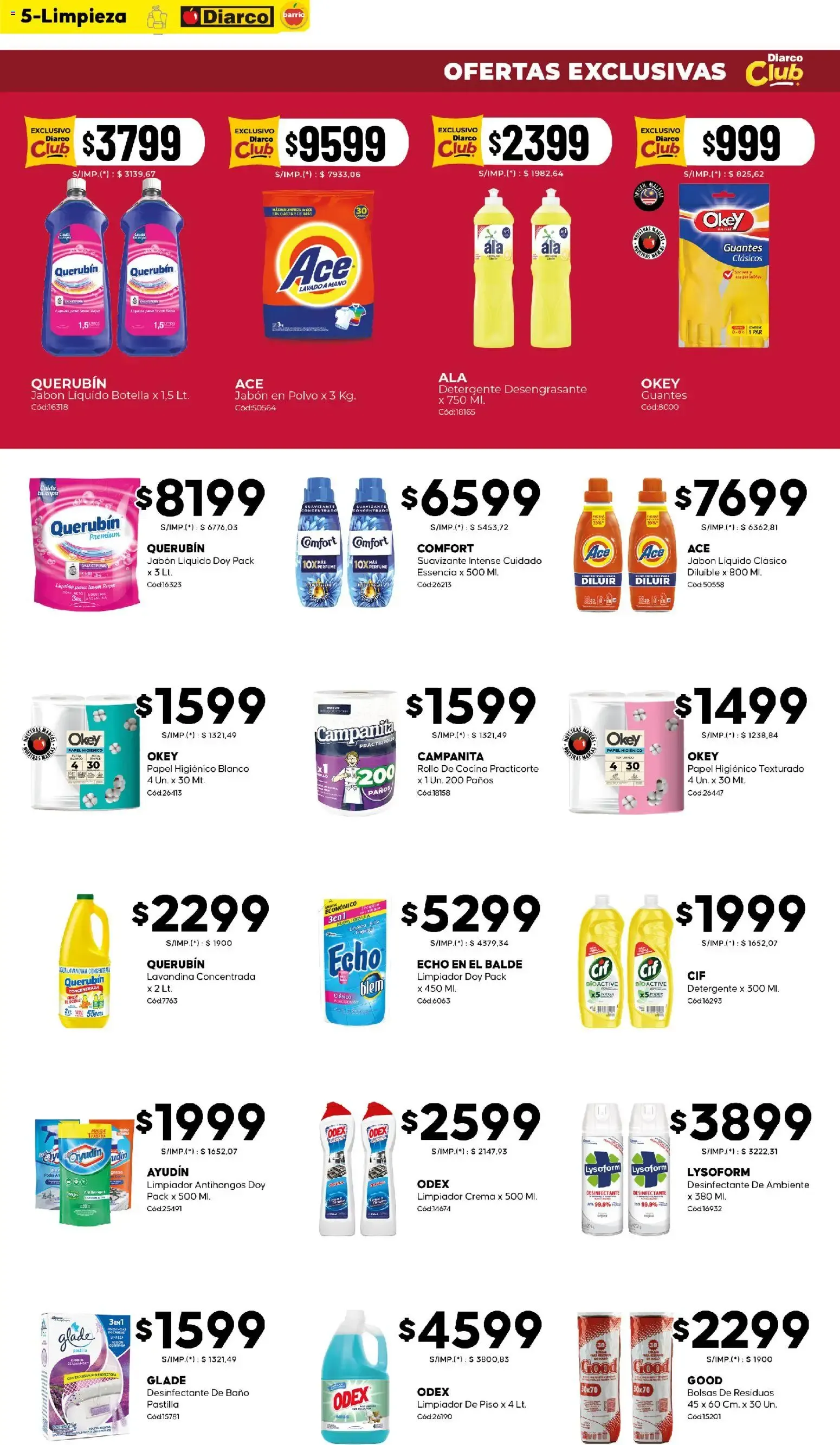 Ofertas de Diarco - Ofertas Diarco Barrio del 27/07/2026 - 31/07/2026 27 de julio al 31 de julio 2026 - Página 5 del catálogo