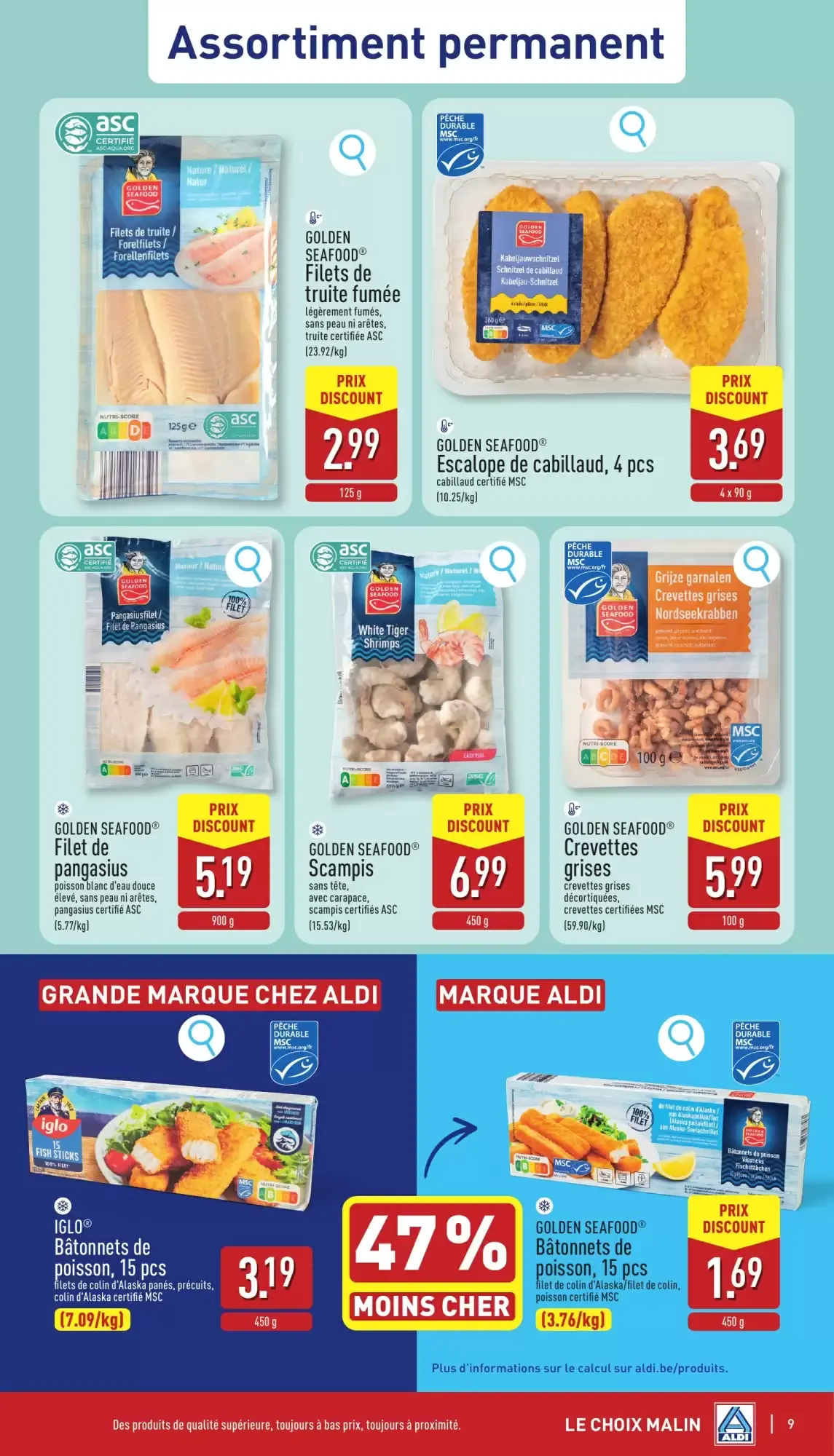 ALDI Dépliant du 21/09 au 26/09 van 21 september tot 26 september 2026 - folder pagina 9