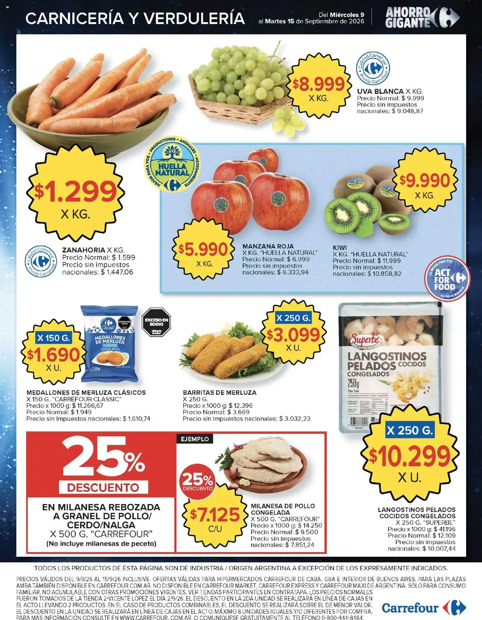 Ofertas de Ahorro Gigante 9 de septiembre al 15 de septiembre 2026 - Página 4 del catálogo