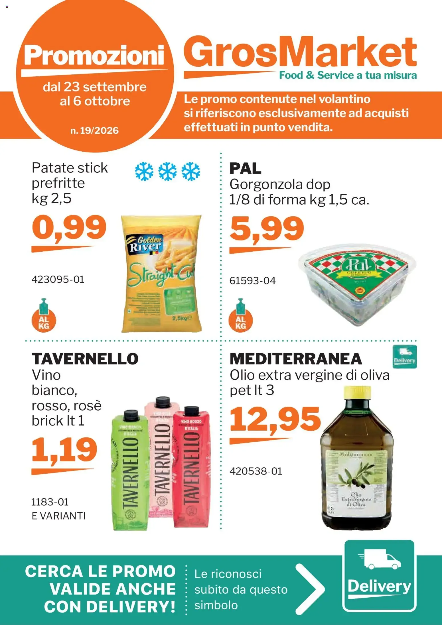 Promozioni GrosMarket da 23 settembre a 6 ottobre di 2026 - Pagina del volantino 1