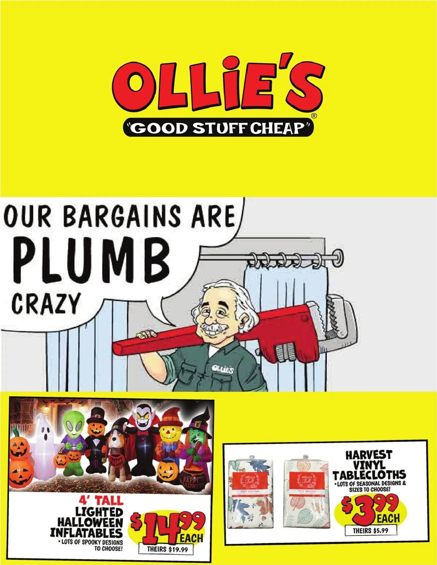 Weekly ad Ollie's from September 23 to September 29 2026 - Page 1