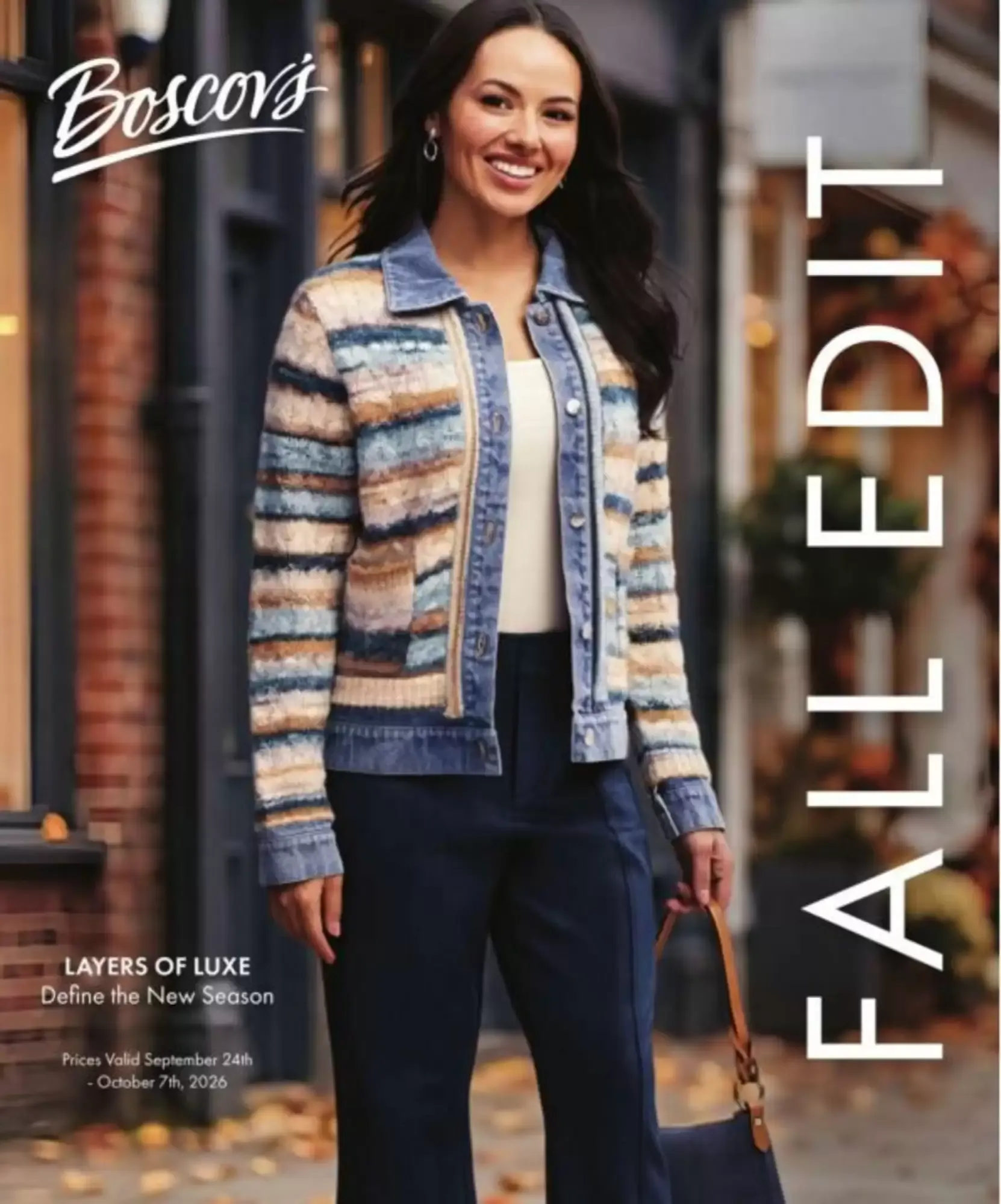 Weekly promotion FALL EDIT spanning from September 24 to October 7 2026 - Page 1 for Catalogue 365