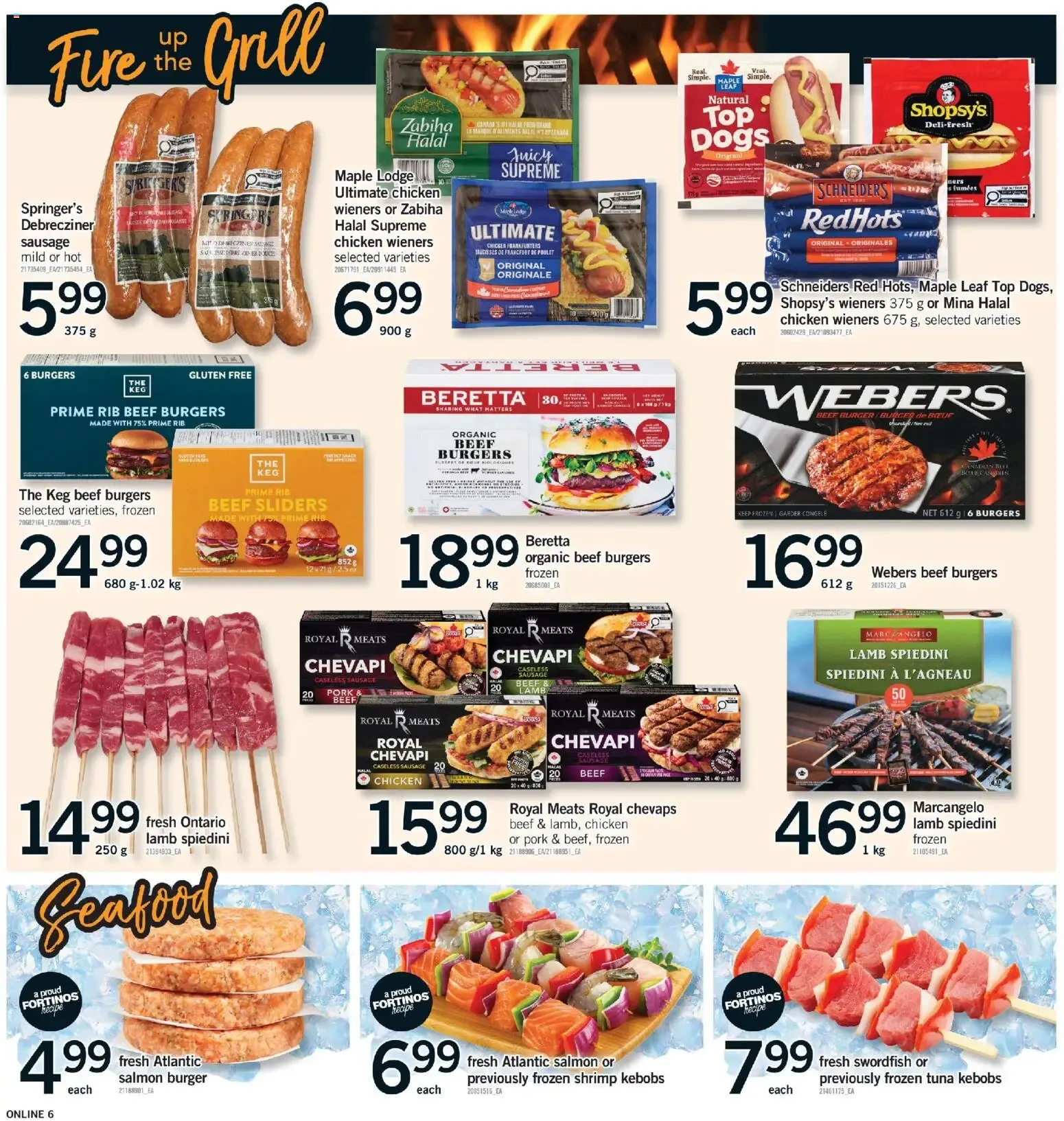 Fortinos weekly flyer / circulaire from August 6 to August 12 2026 - flyer page 6