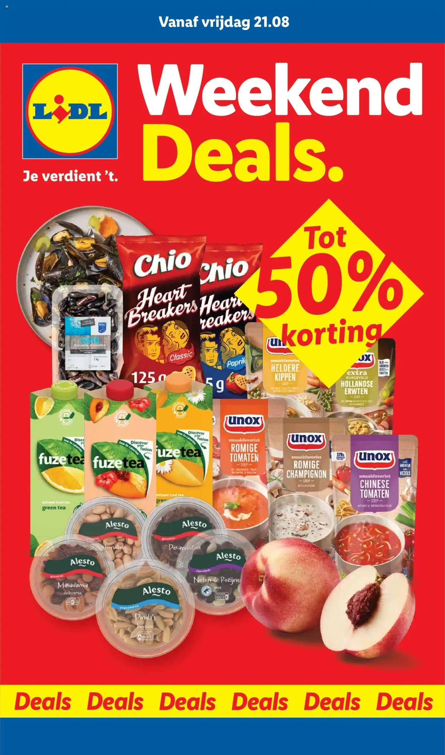 Lidl folder vanaf 21-08-2026 -- NIEUWE van 21 augustus tot 23 augustus 2026 - Folder pagina 1
