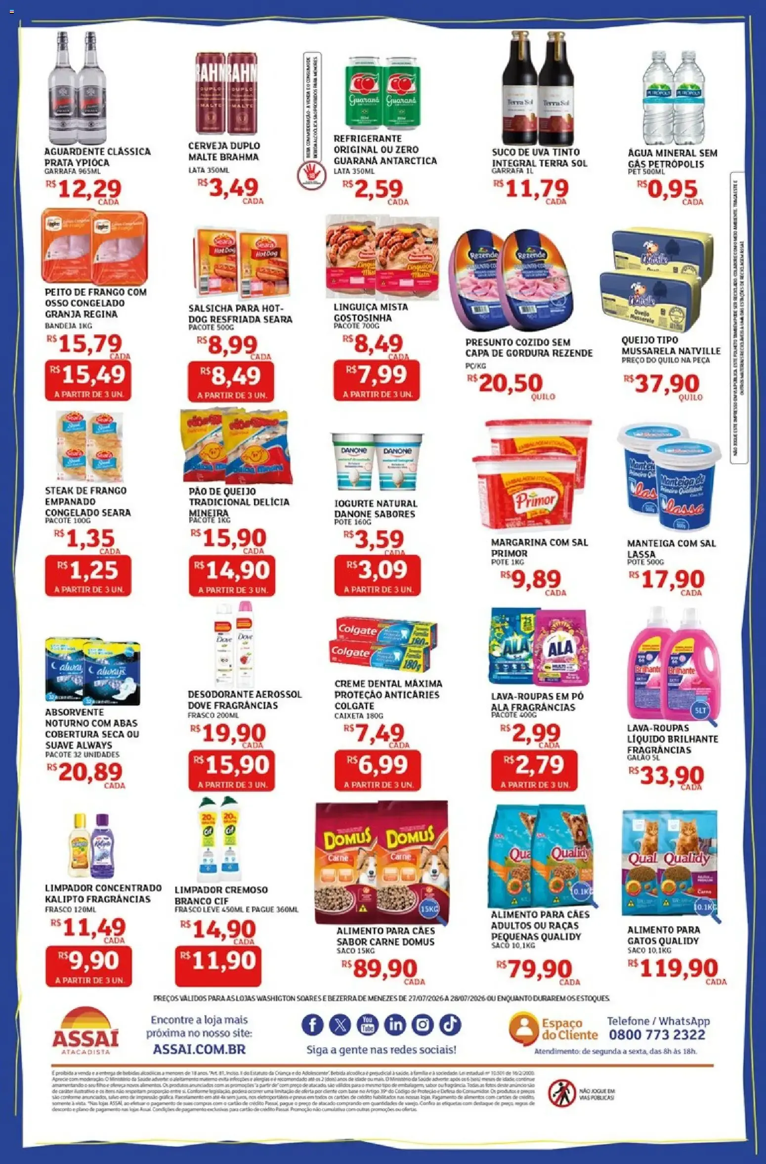 Encarte de Assaí Atacadista ofertas - CE de 27/07/2026 | Promoções Online 27 de julho até 28 de julho 2026 - Pagina 2