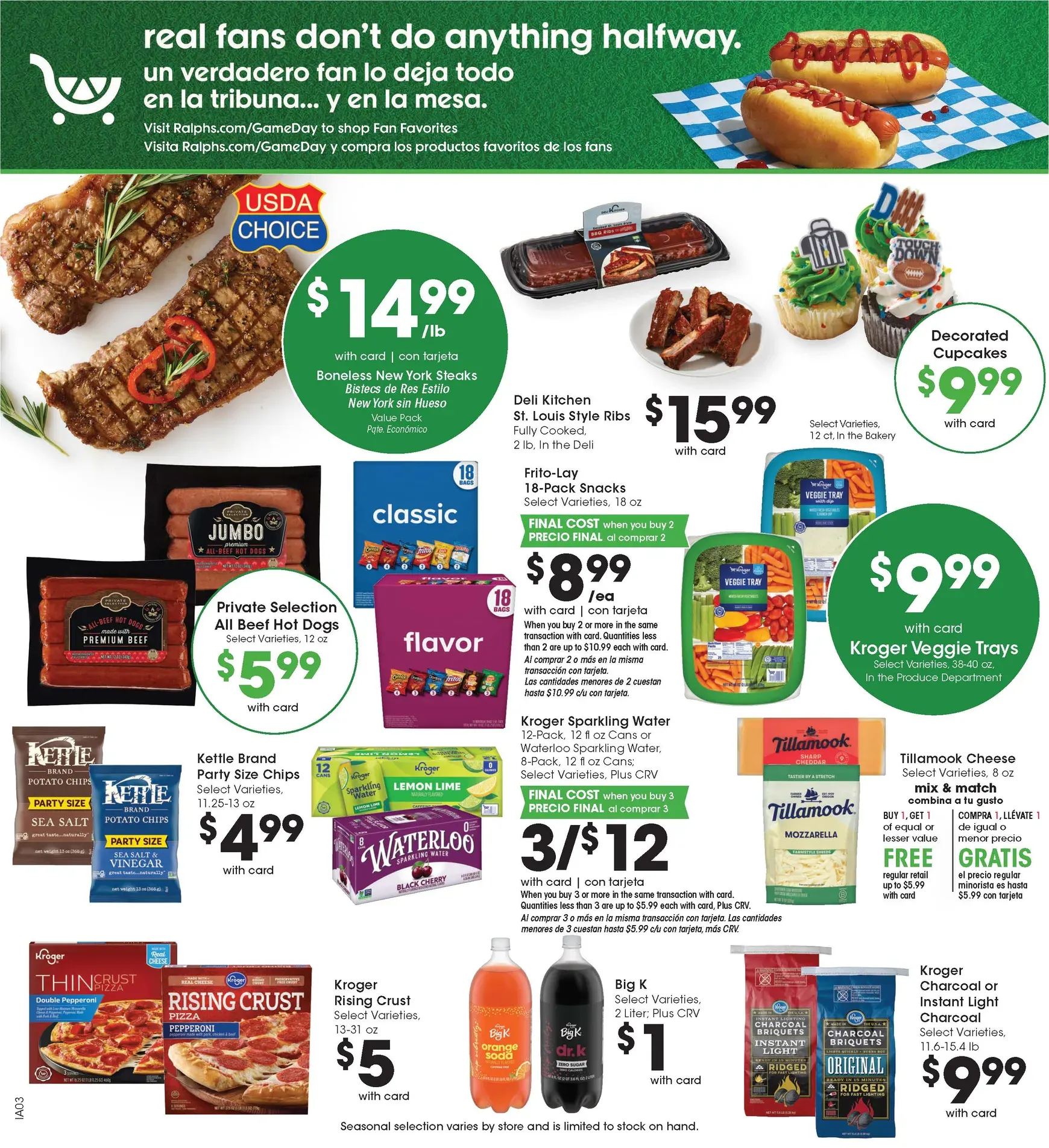 Weekly ad Current Ralphs leaflet valid from Wednesday 10/07/2026 to Tuesday 10/13/2026 from October 7 to October 13 2026 - Page 4