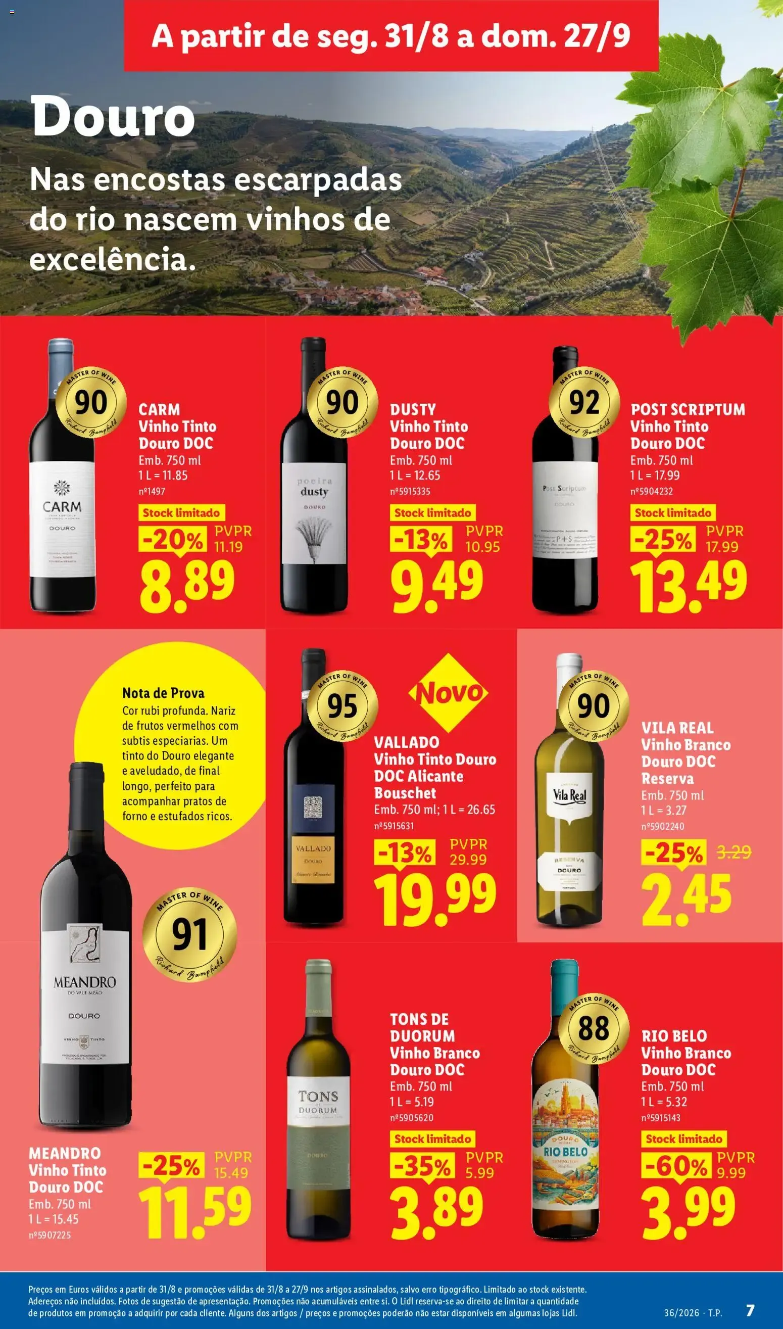 Folheto VINHOS & QUEIJOS ENCHIDOS de 31 de agosto até 27 de setembro 2026 - Pagina 7
