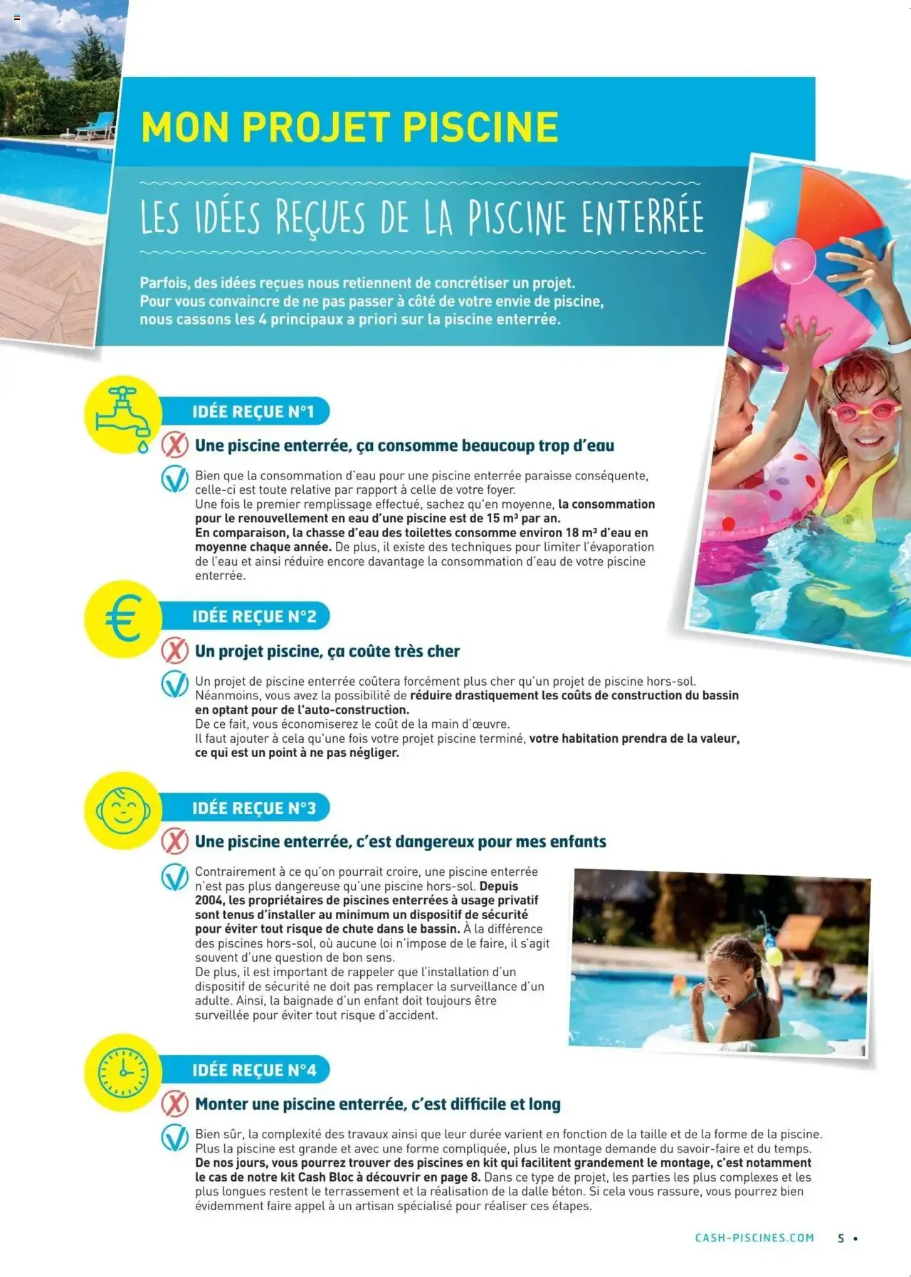 Le Guide Piscines Enterrées du 1 mars au 30 septembre 2026 - Catalogue page 5