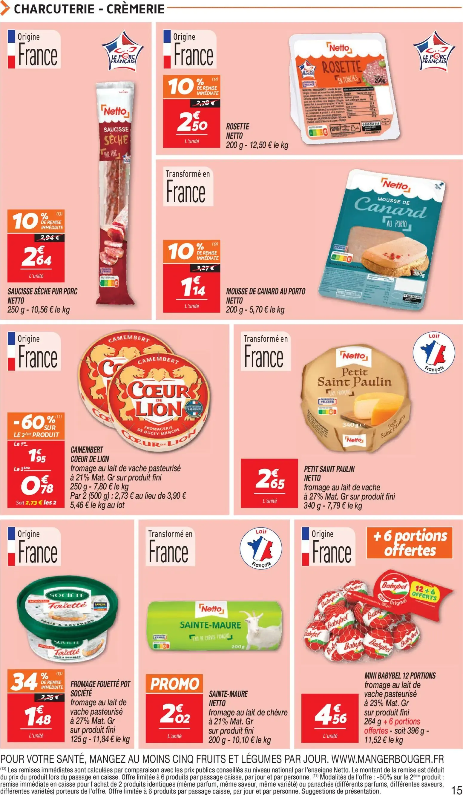 Netto catalogue à partir du 25/08/2026 - promo en ligne du 25 août au 31 août 2026 - Catalogue page 15