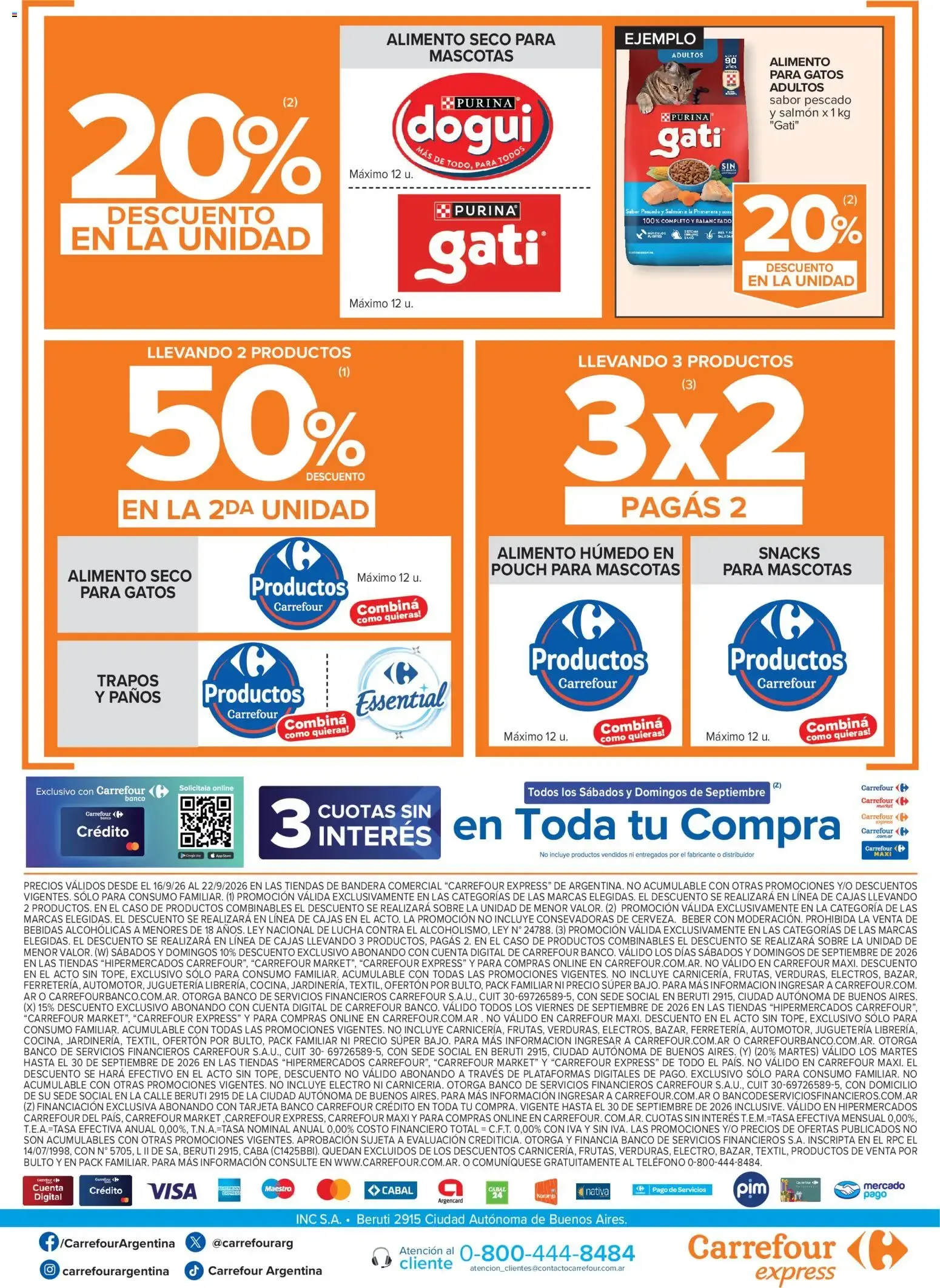 Ofertas de Carrefour Express catálogo del 16/09/2026 - 22/09/2026 16 de septiembre al 22 de septiembre 2026 - Página 6 del catálogo