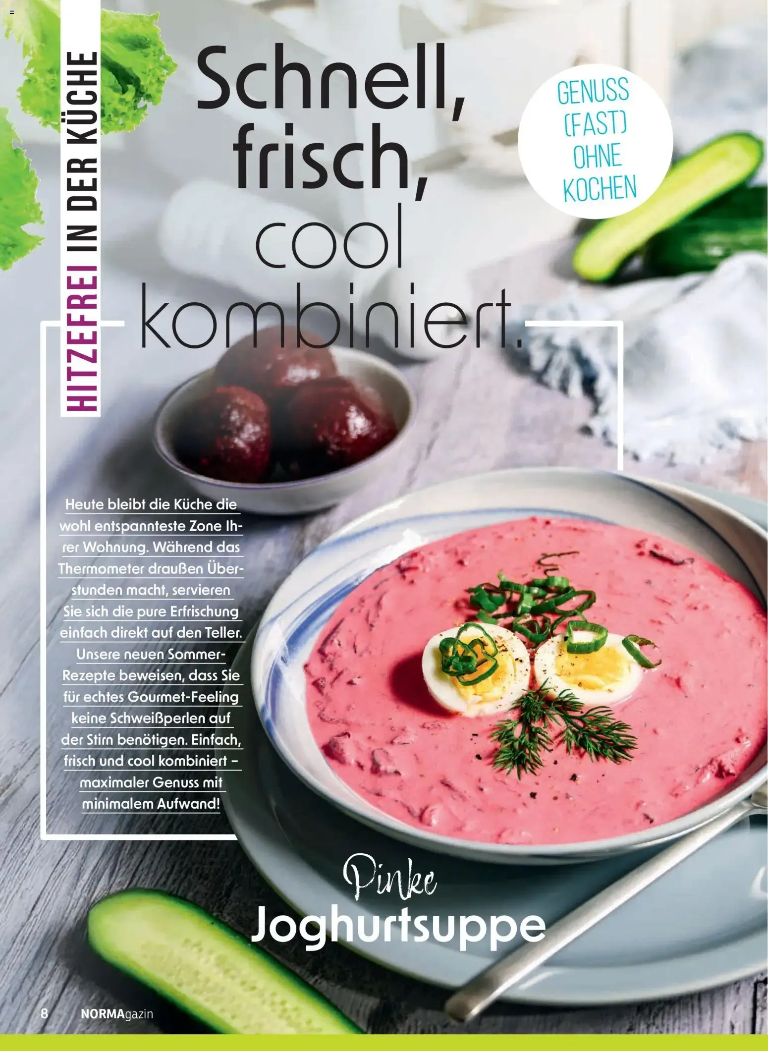 Norma NORMAgazin Juli/August 2026 (ab 01.07.2026) zum blättern » Angebote von 1. Juli bis 31. August 2026 - Prospekt seite 8
