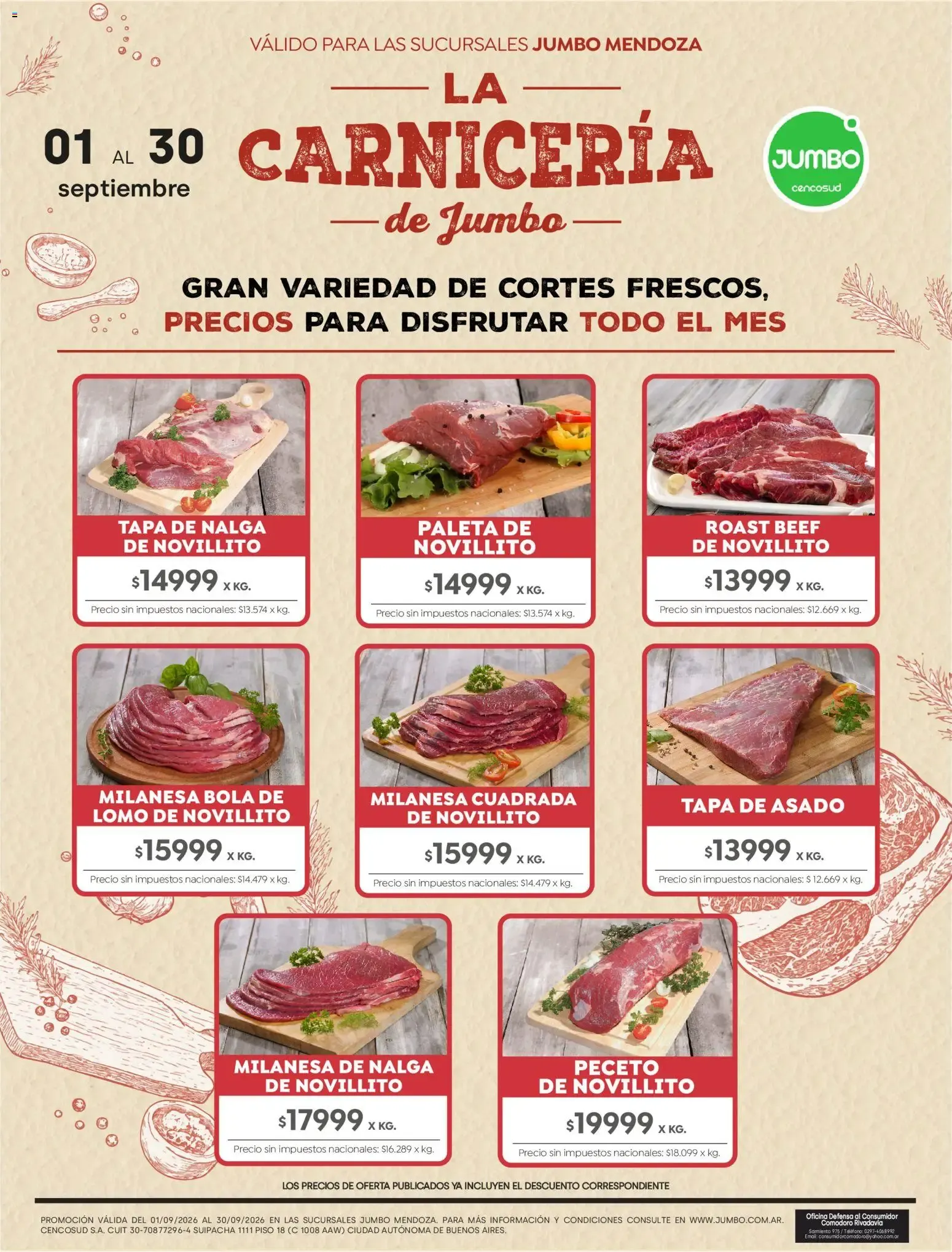 Ofertas de Jumbo - La Carnicería del 01/09/2026 - 30/09/2026 1 de septiembre al 30 de septiembre 2026 - Página 2 del catálogo