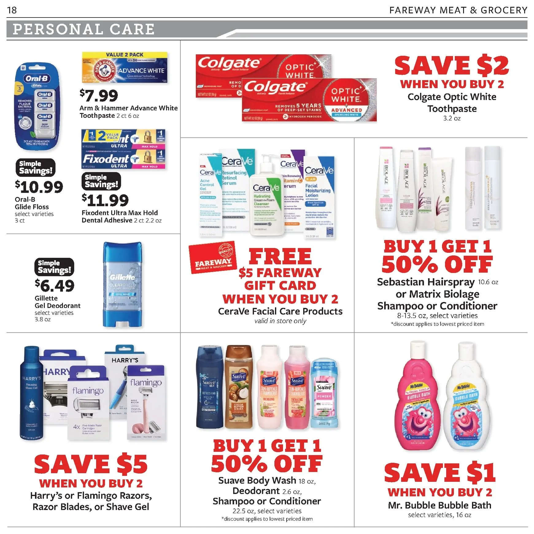 Weekly promotion Fareway: The Flavors of Fall spanning from September 21 to September 26 2026 - Page 18 for Catalogue 365