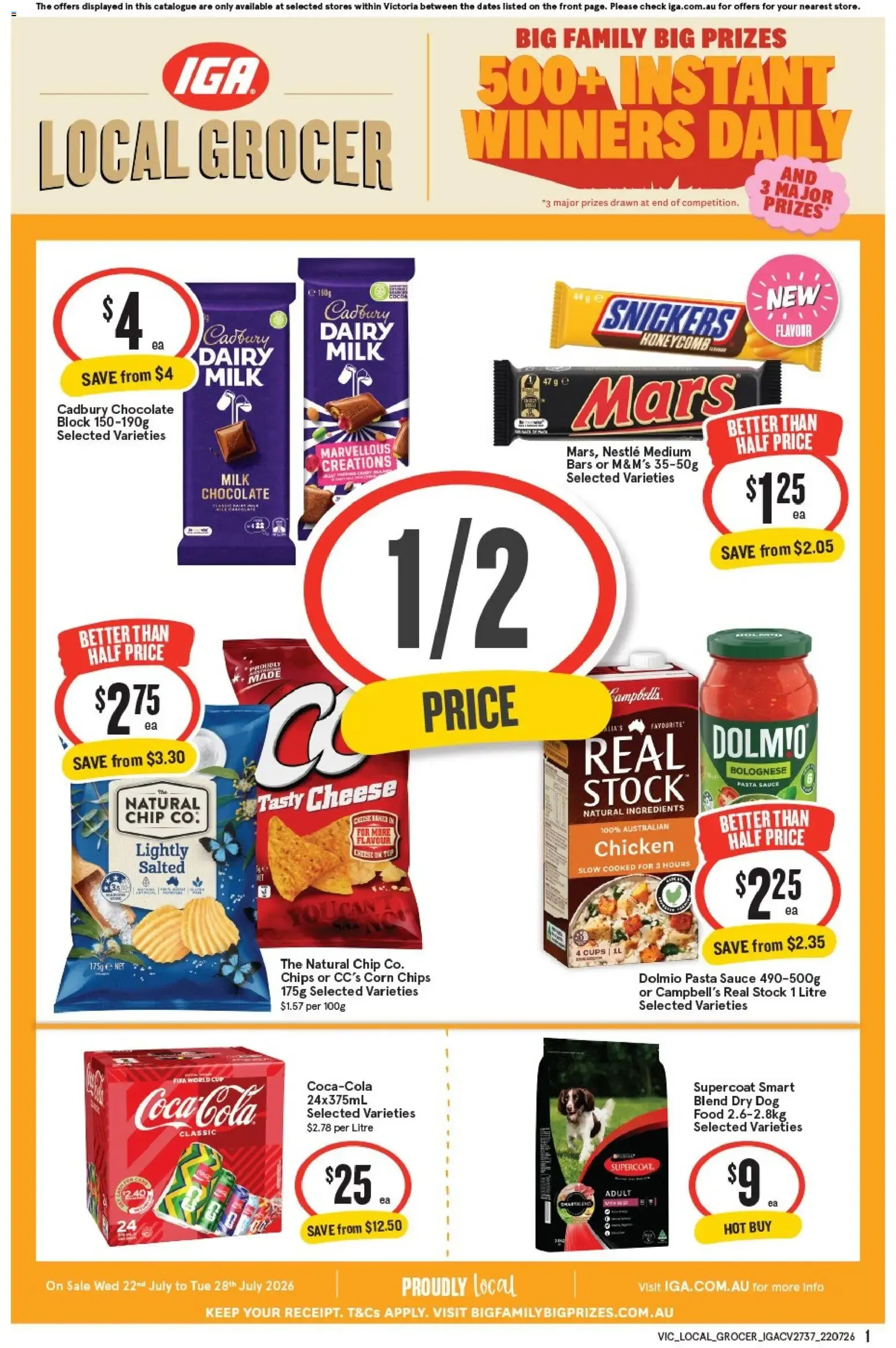 IGA Local Grocer - Catalogue valid from 22 July to 28 July 2026 - page 1