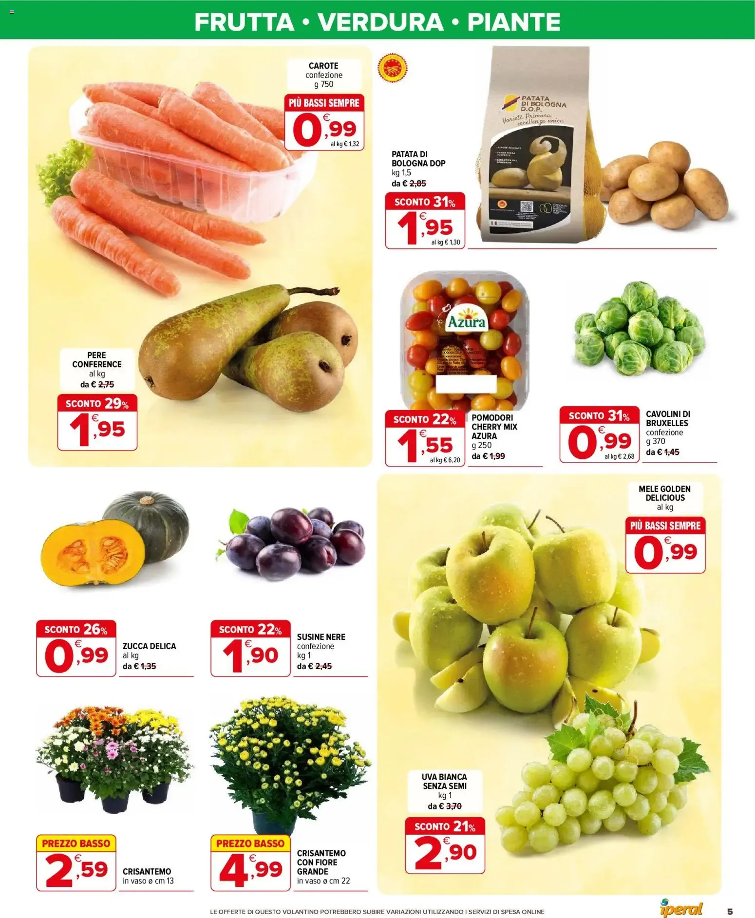 Iperal Supermercati - Affari a 1, 2, 3 Euro da 14 ottobre a 27 ottobre di 2026 - Pagina del volantino 5