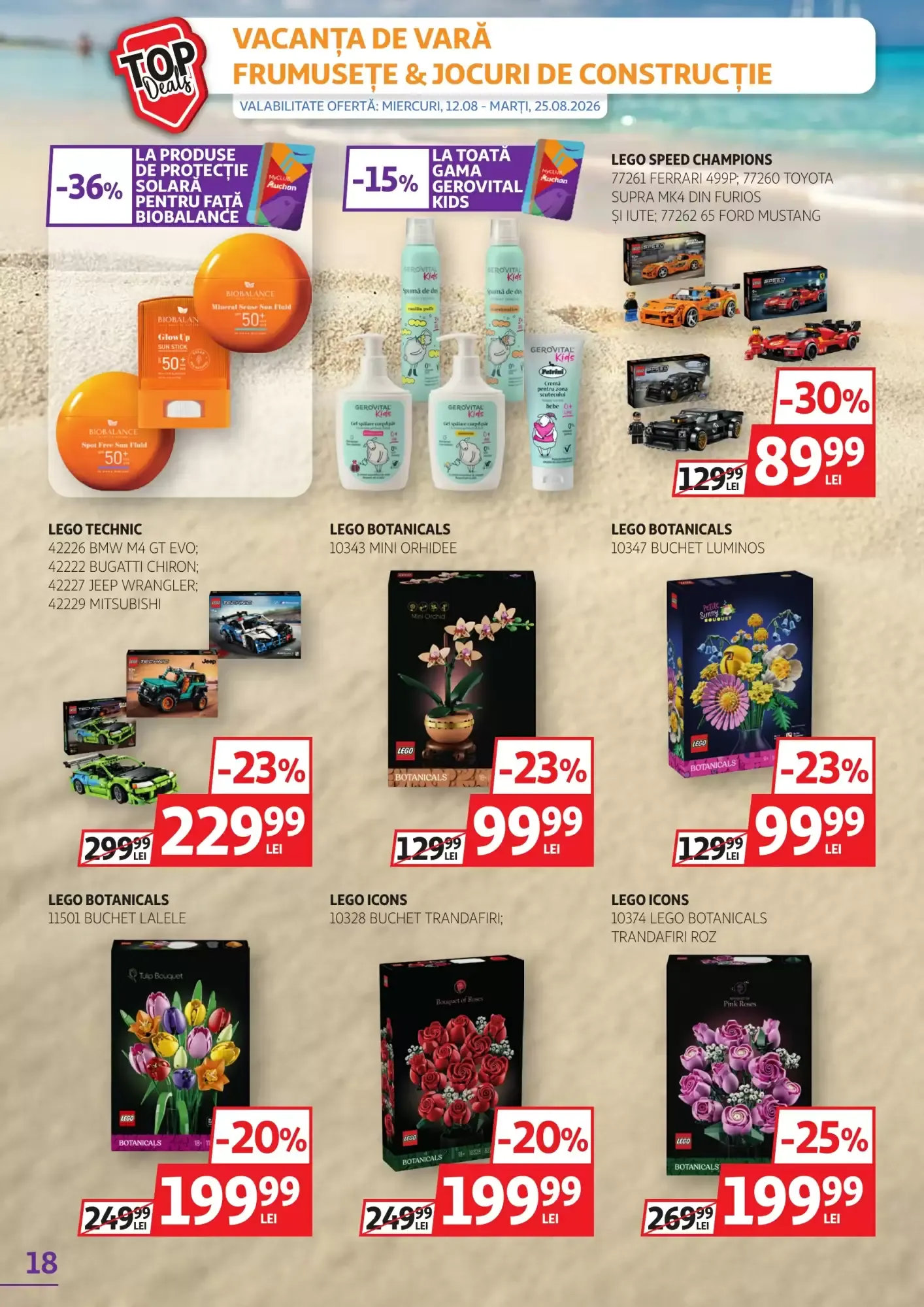 Catalog Noile oferte miercuri, 12.08 - marți, 25.08.2026 de la 12 august până la 25 august 2026 - Revista Pagina 18
