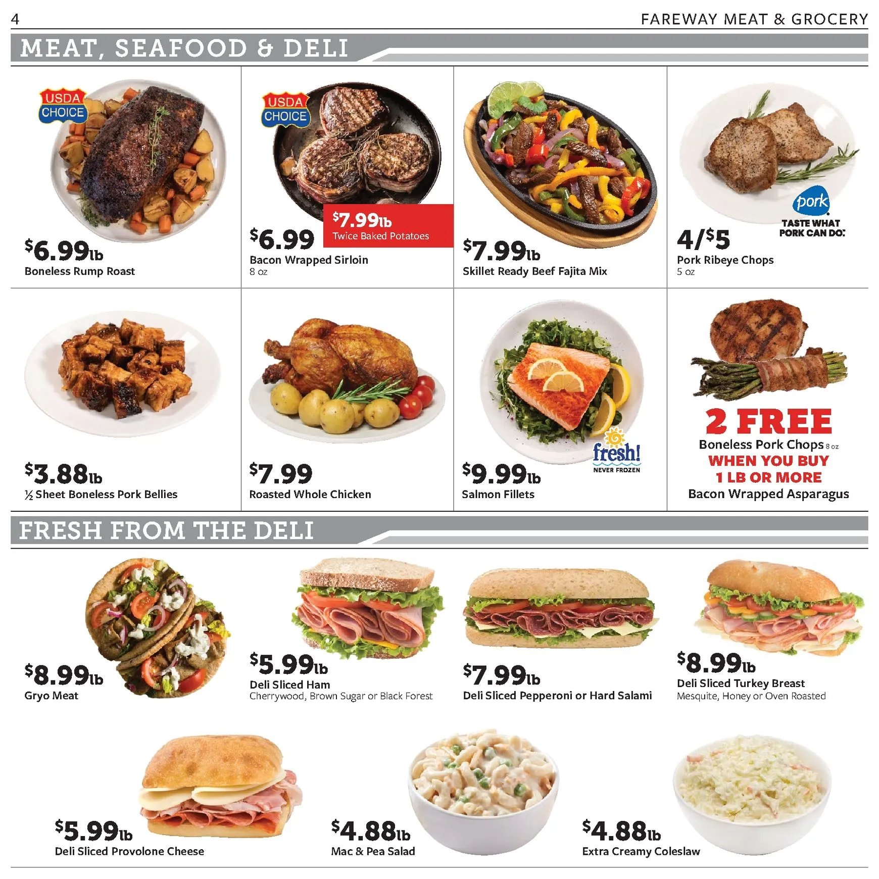 Weekly ad Current Fareway leaflet valid from Monday 06/22/2026 to Saturday 06/27/2026 from June 22 to June 27 2026 - Page 4