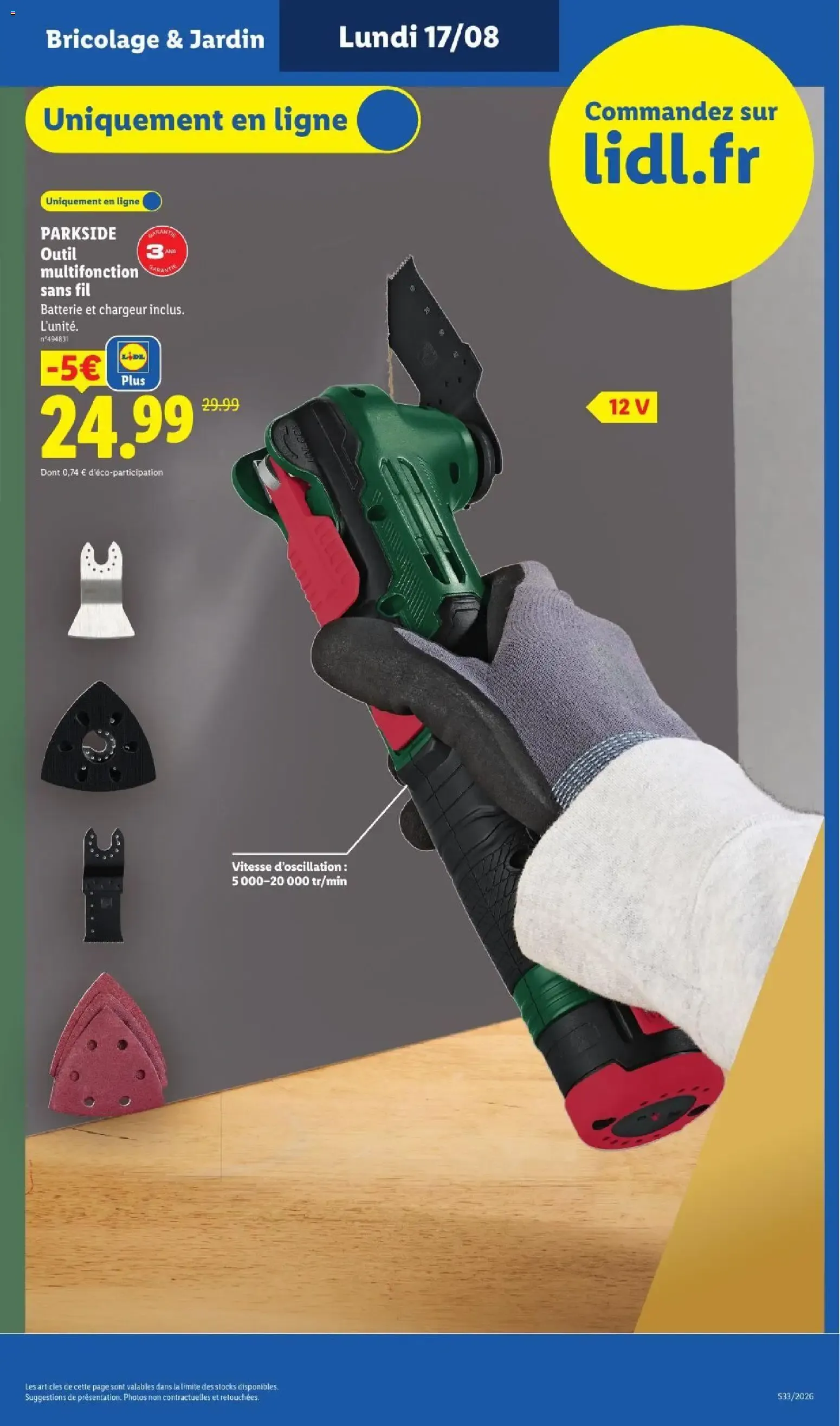 Catalogue LIDL du 13/08/2026 | Promo prospectus en ligne du 13 août au 19 août 2026 - Catalogue page 44