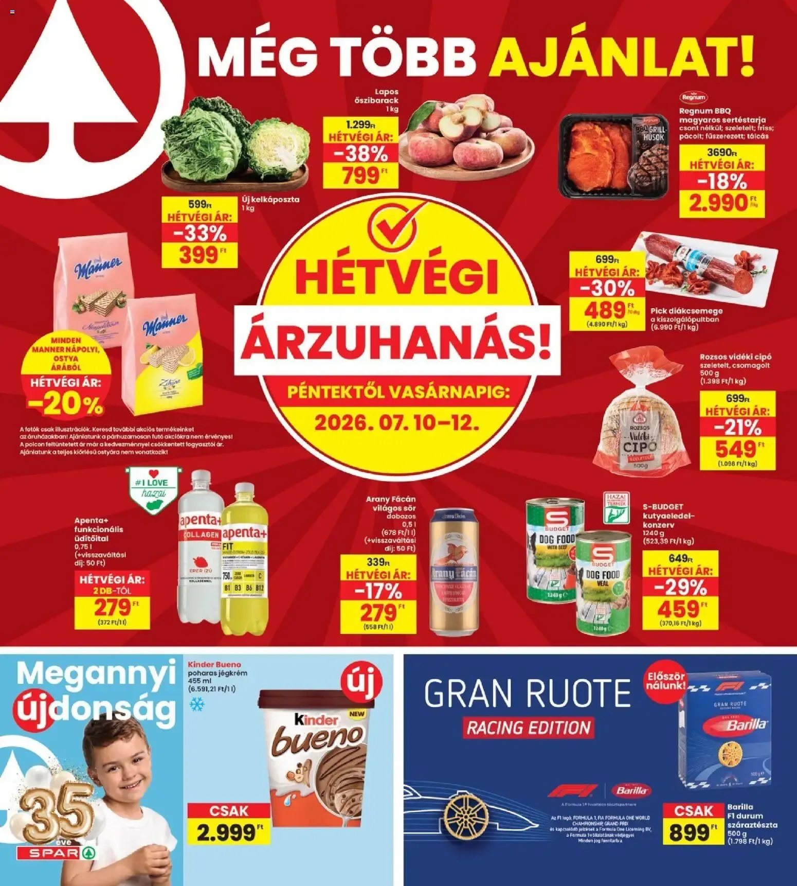 Katalógus INTERSPAR Szülinapi akciók és szuper árak! július 9.-tól július 15.-ig 2026. - Oldal 20