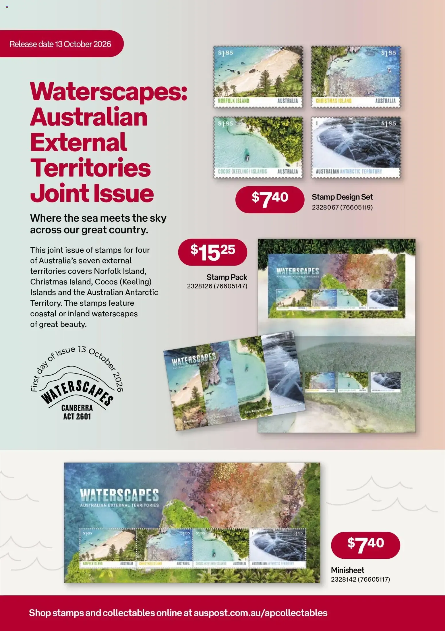 Stamp Bulletin - Catalogue valid from 1 September to 20 October 2026 - page 16