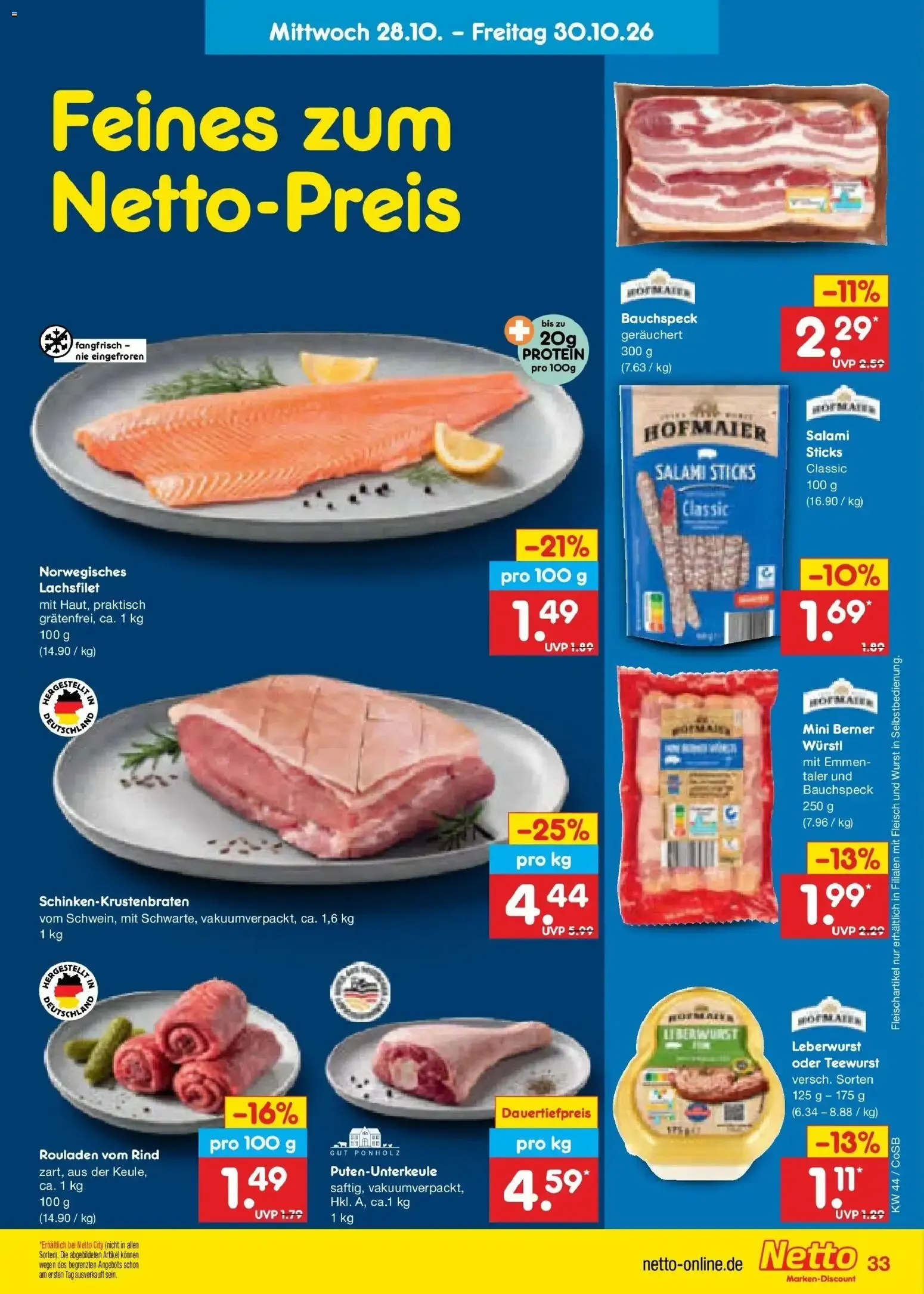 Netto Marken-Discount Prospekt Leipzig (ab 26.10.2026) » Angebote von 26. Oktober bis 30. Oktober 2026 - Prospekt seite 49