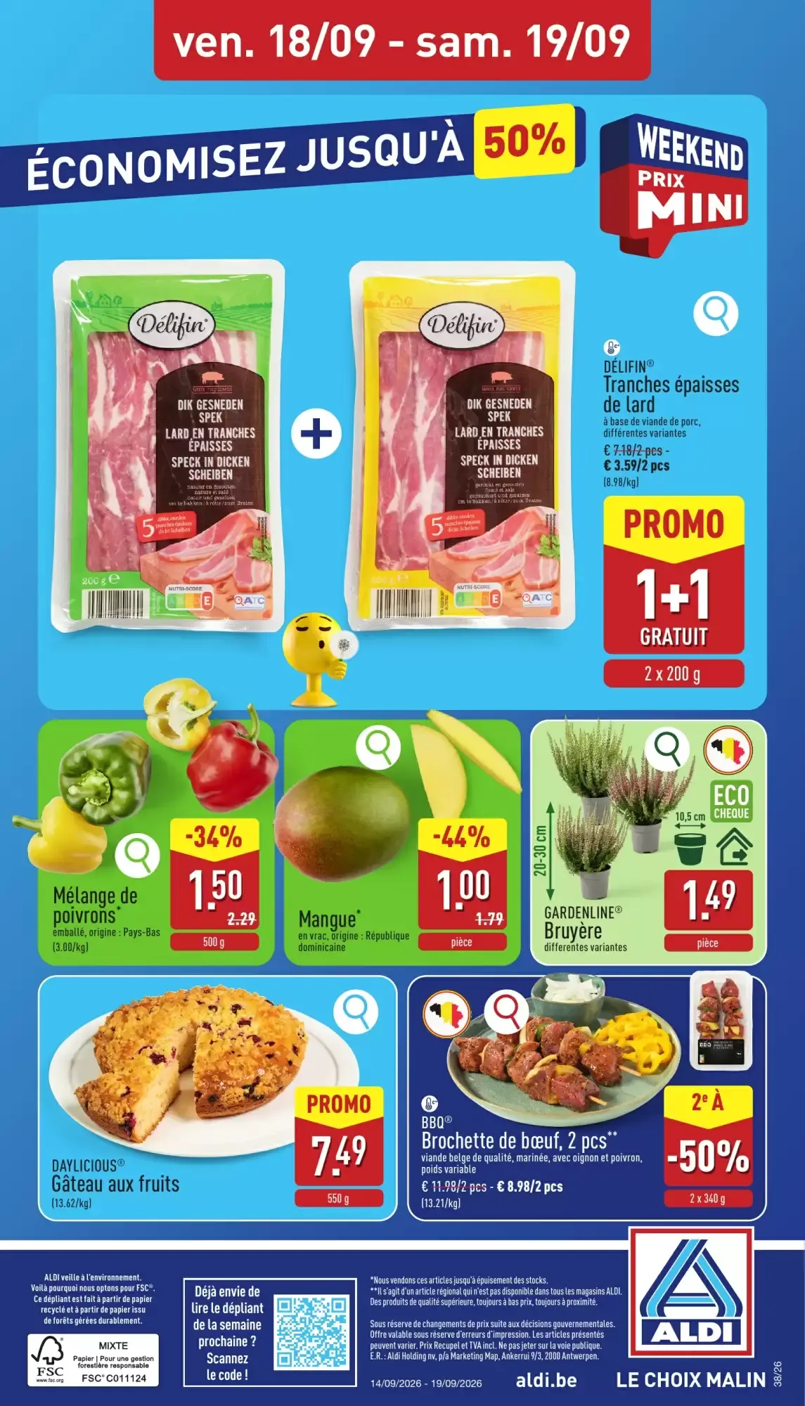 ALDI Dépliant du 14/09 au 19/09 van 14 september tot 19 september 2026 - folder pagina 32