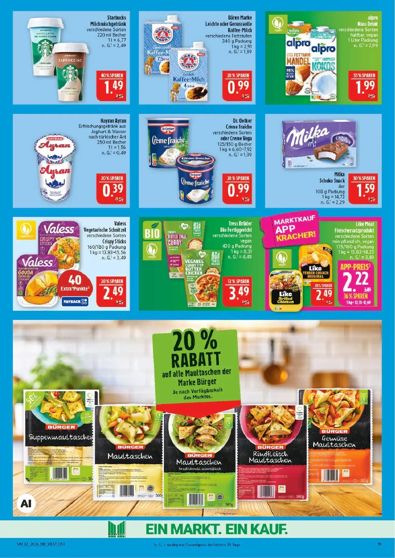 Marktkauf Prospekt – von Montag 12.10.2026 bis Samstag 17.10.2026 von 12. Oktober bis 17. Oktober 2026 - Prospekt seite 19