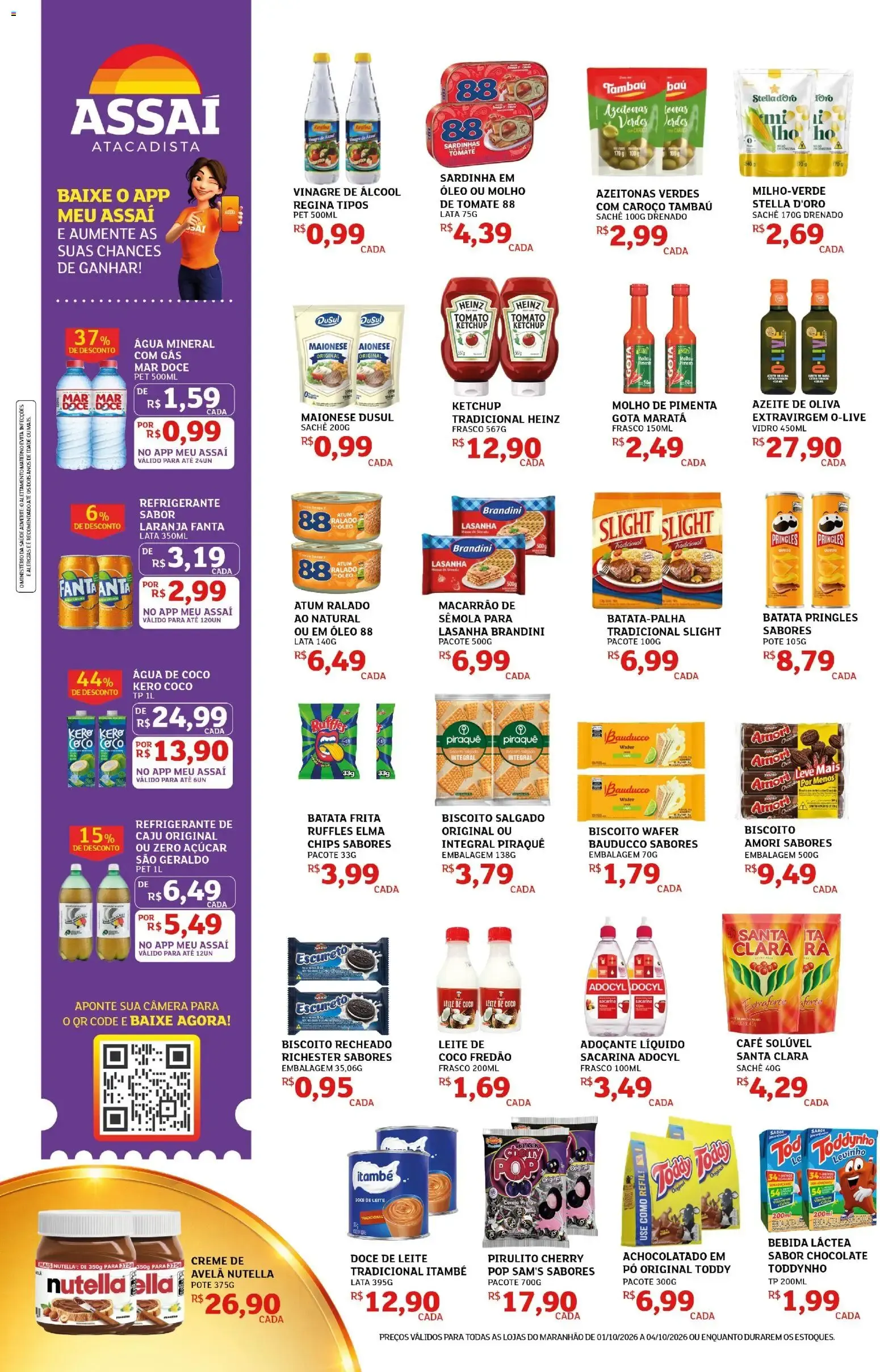 Encarte de Assaí Atacadista ofertas - MA de 01/10/2026 | Promoções Online 1 de outubro até 4 de outubro 2026 - Pagina 2