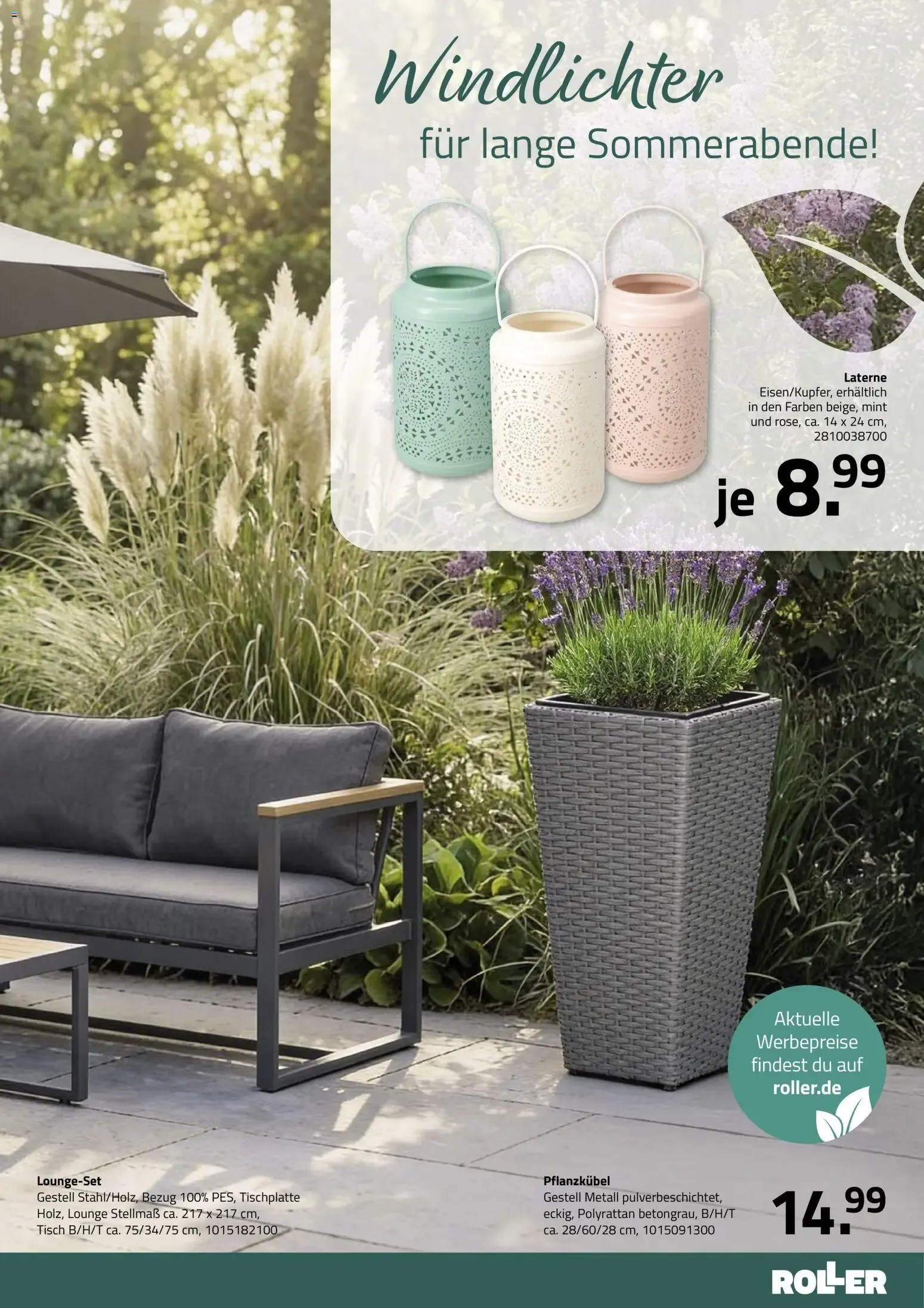 Roller Gartenliebe: Neue Looks für deinen Sommer von 23. Februar bis 26. September 2026 - Prospekt seite 5