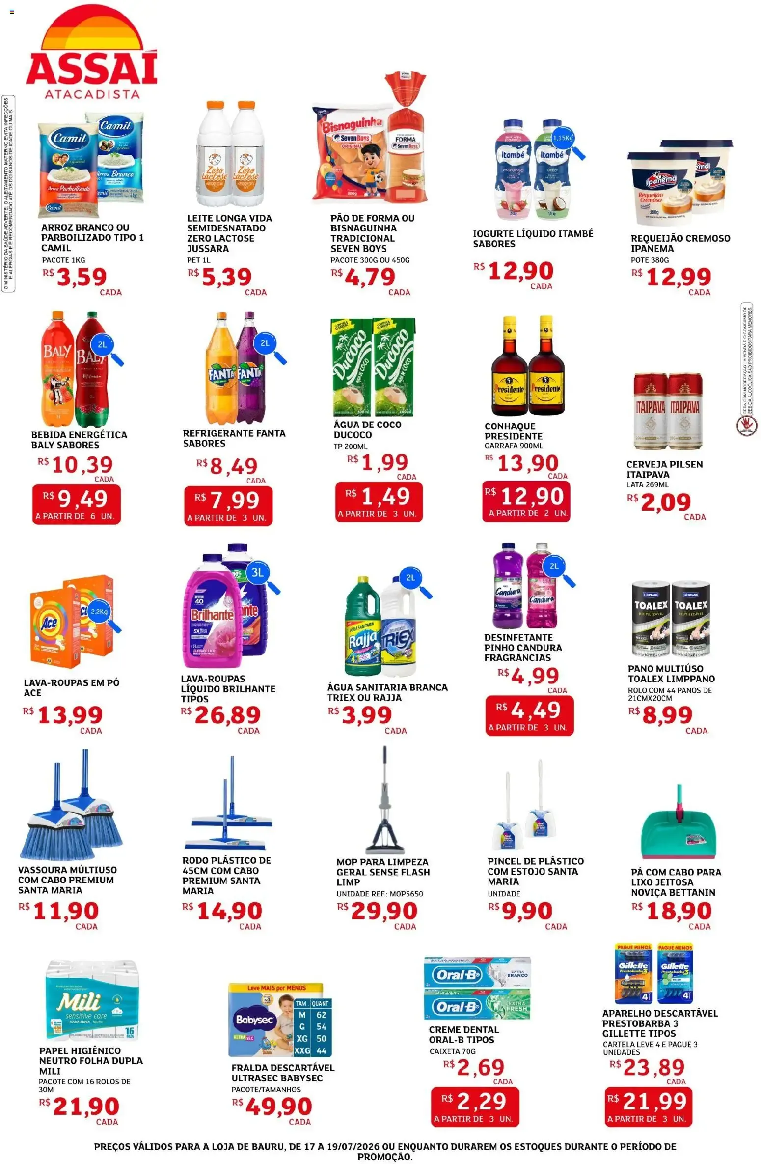 Encarte de Assaí Atacadista ofertas - SP de 17/07/2026 | Promoções Online 17 de julho até 19 de julho 2026 - Pagina 2