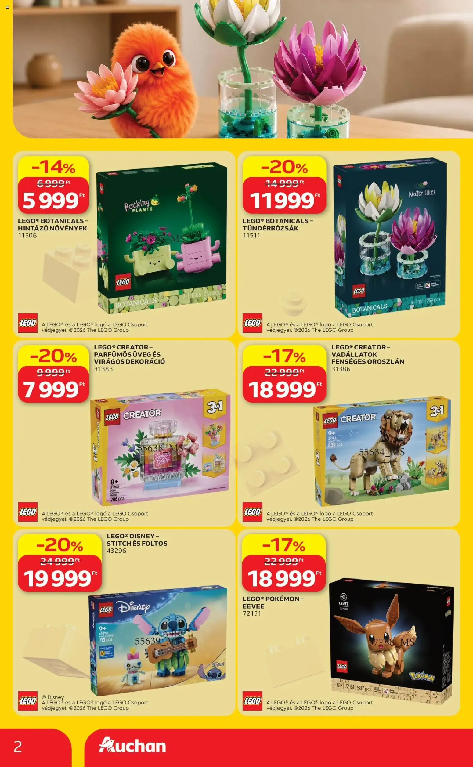 Katalógus Auchan Lego ajánlatok - 2026.07.23. -tól/töl > akció, lapozható szórólap 🛍️ július 23.-tól július 29.-ig 2026. - Oldal 2