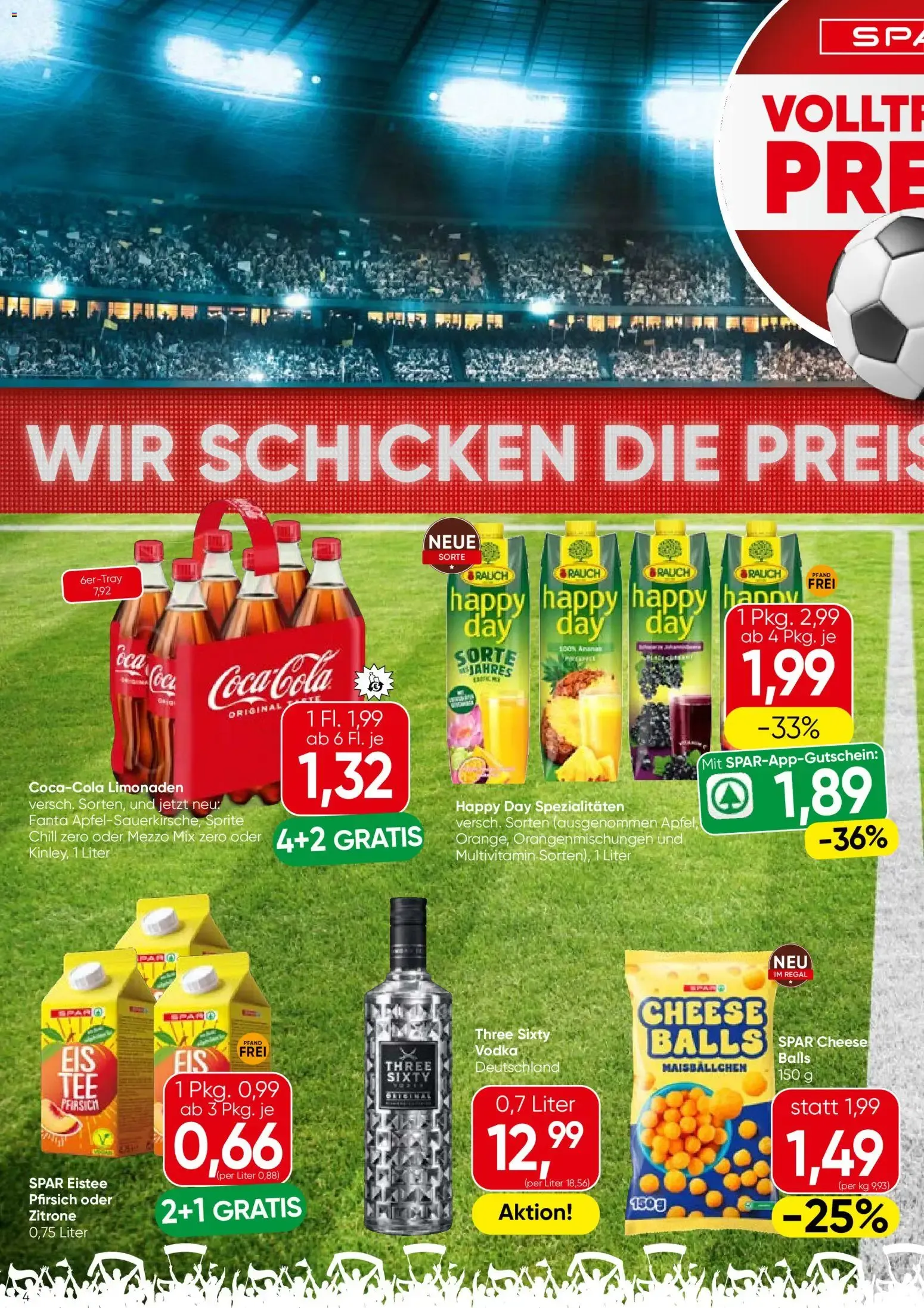 SPAR EUROSPAR INTERSPAR - SPAR - Angebote von 1. Juli bis 15. Juli 2026 - Flugblätt seite  4