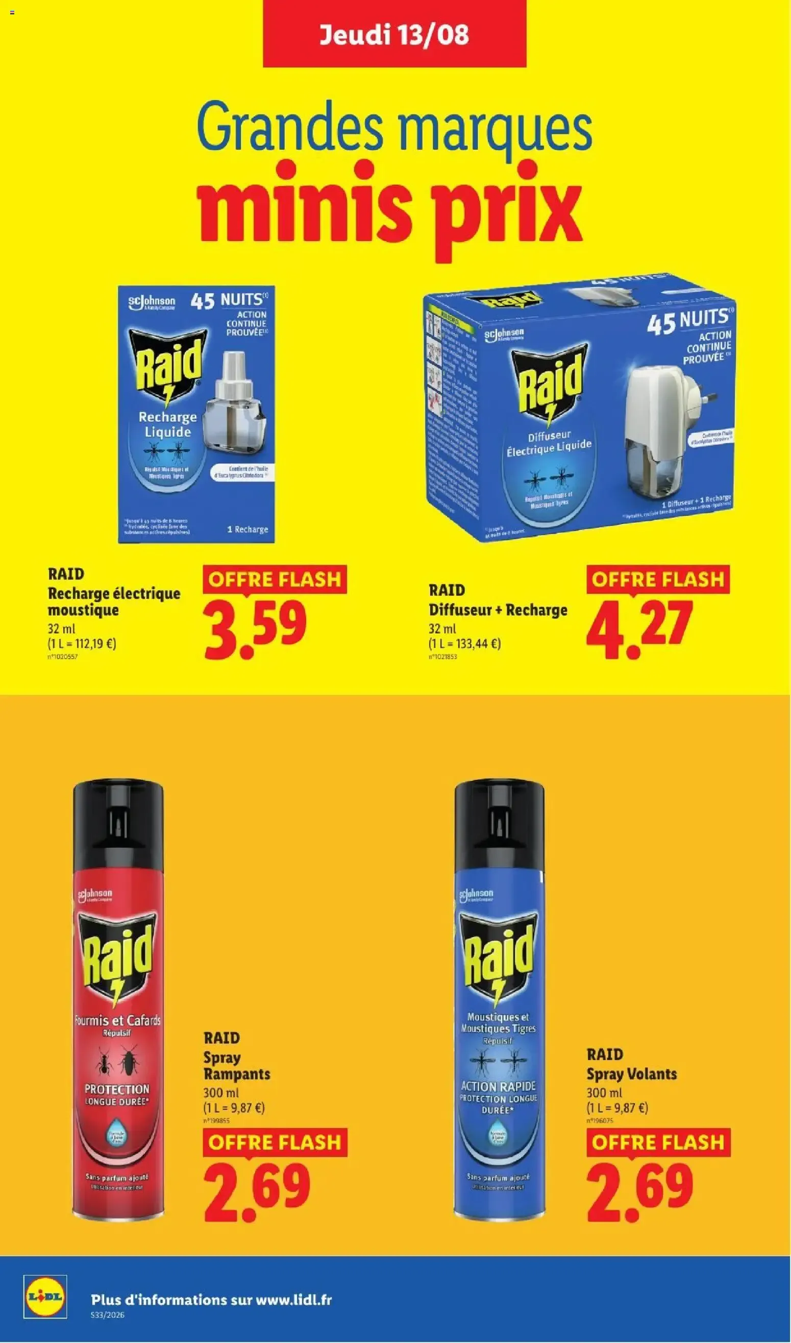 Catalogue LIDL du 13/08/2026 | Promo prospectus en ligne du 13 août au 19 août 2026 - Catalogue page 23