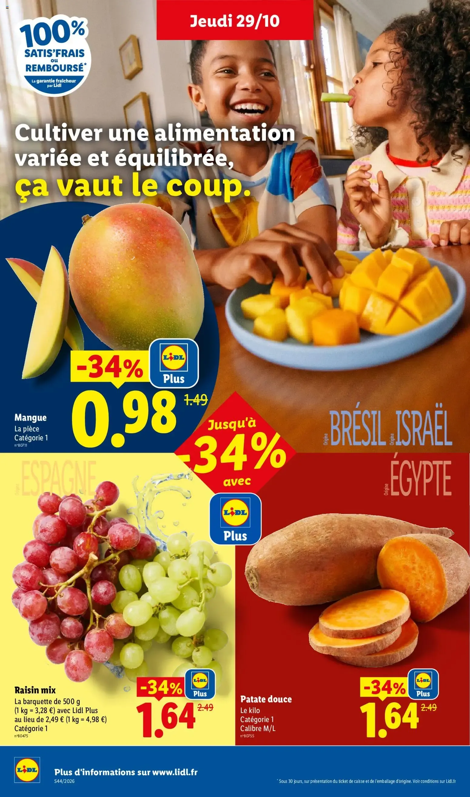 LIDL: Faites briller les fêtes à prix minis ! du 29 octobre au 4 novembre 2026 - Catalogue page 2
