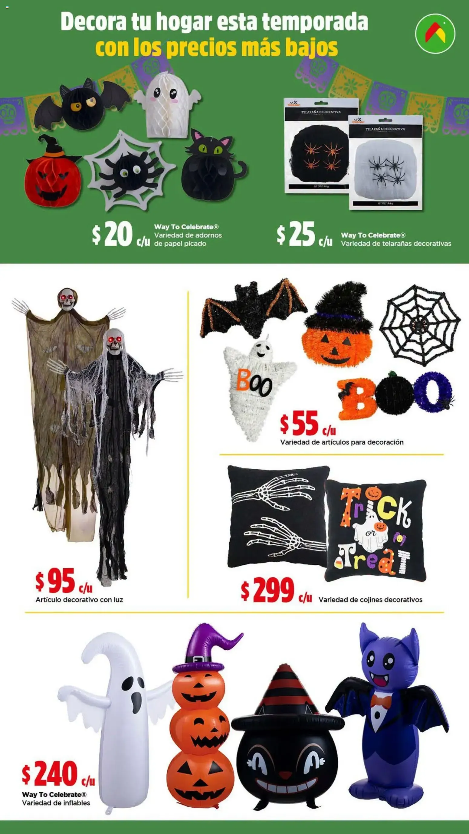 Catálogo de Decora tu hogar esta temporada con los precios más bajos 17 de septiembre al 4 de noviembre 2026 - Pagina 1