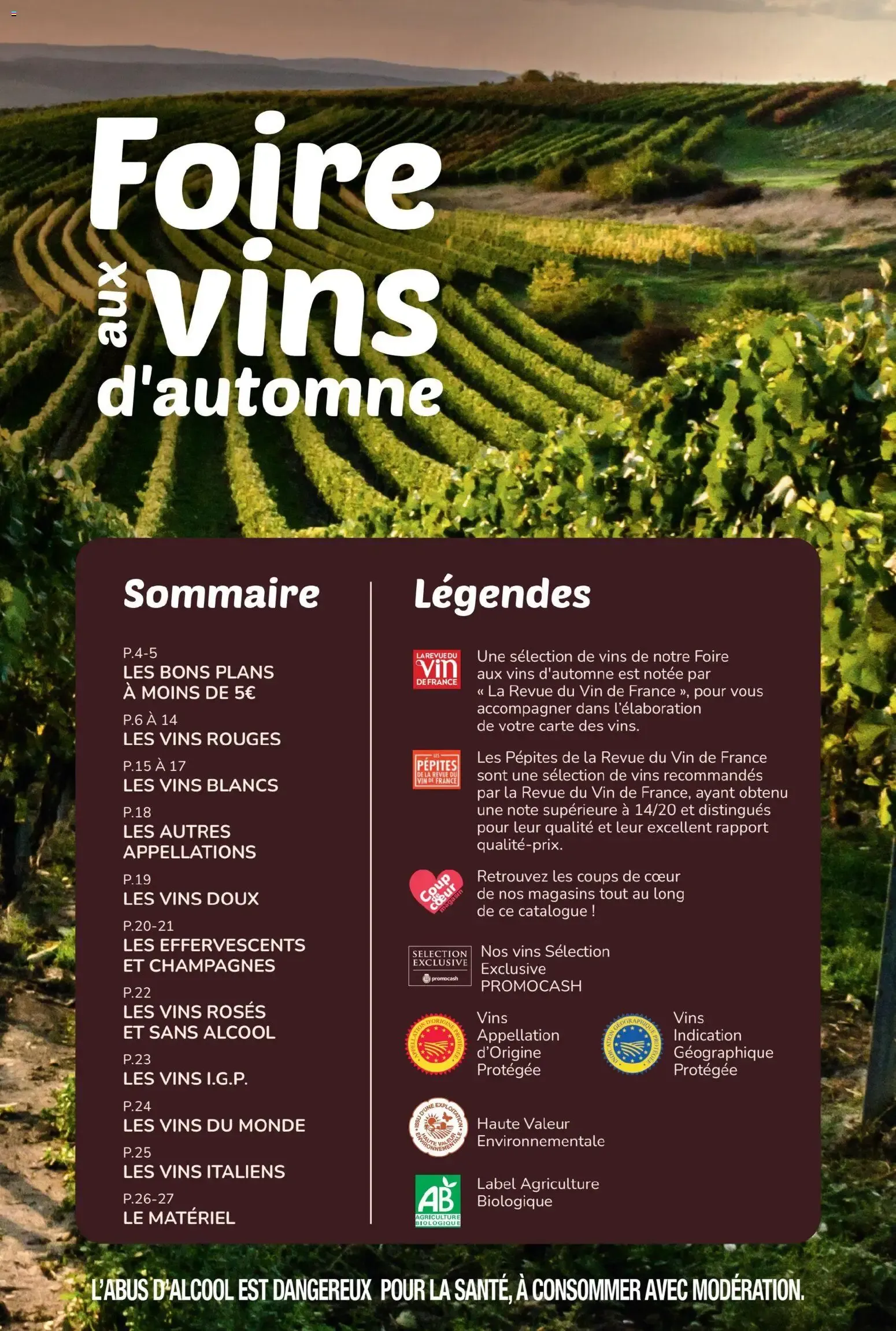 Promocash Foire aux vins à partir du 10/09/2026 - promo en ligne du 10 septembre au 10 octobre 2026 - Catalogue page 3